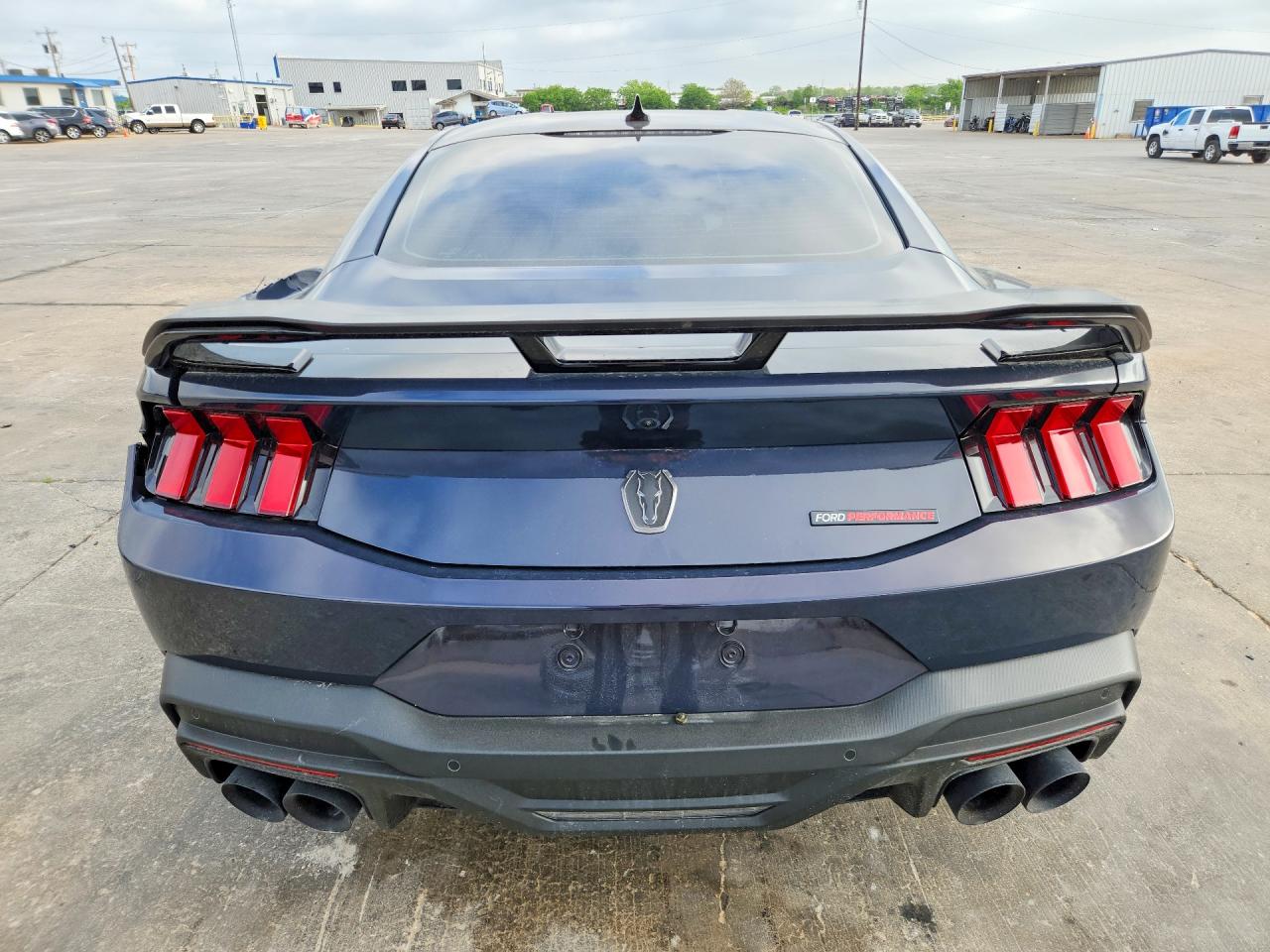 2025 Ford Mustang Dark Horse Blue vin: 1FA6P8R09S5503531
