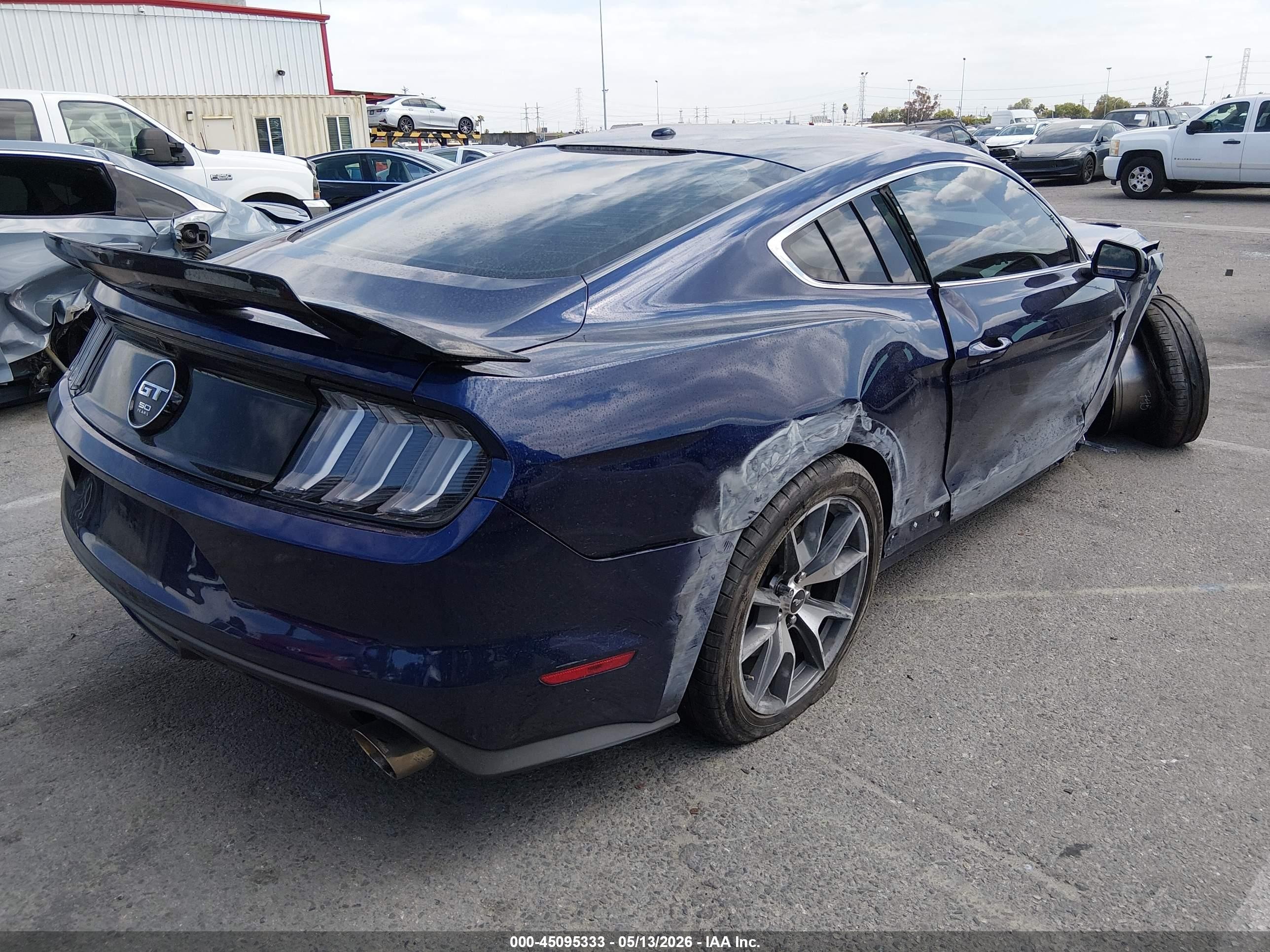 2015 Ford Mustang Gt 50 Years Limited Edition Blue vin: 1FA6P8RF8F5500825