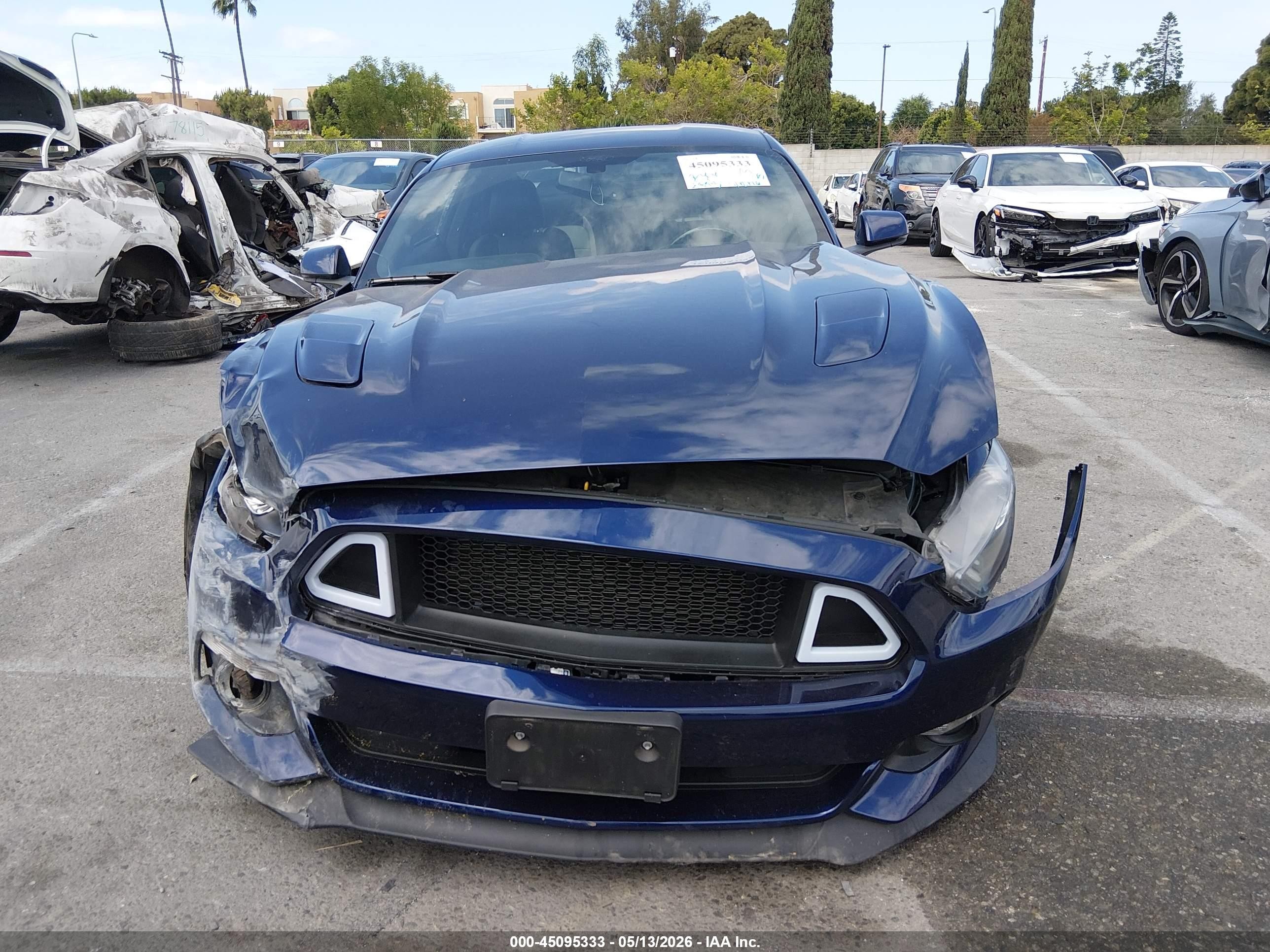 2015 Ford Mustang Gt 50 Years Limited Edition Blue vin: 1FA6P8RF8F5500825