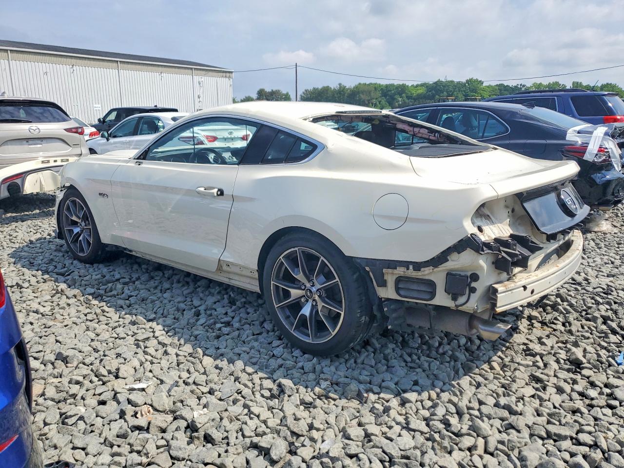 2015 Ford Mustang 50th Anniversary Beige vin: 1FA6P8RF9F5500123