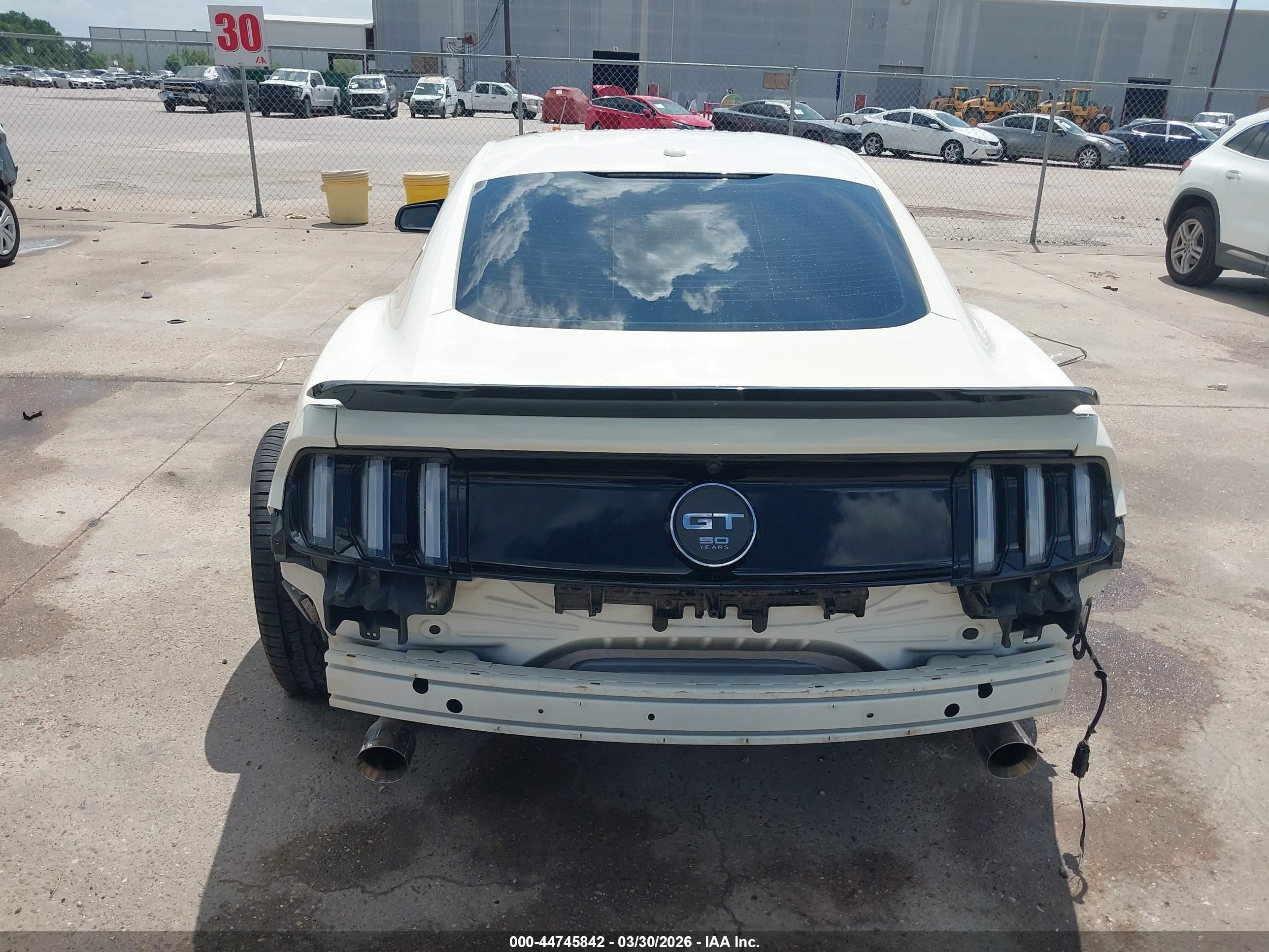 2015 Ford Mustang Gt 50 Years Limited Edition White vin: 1FA6P8RF9F5500641