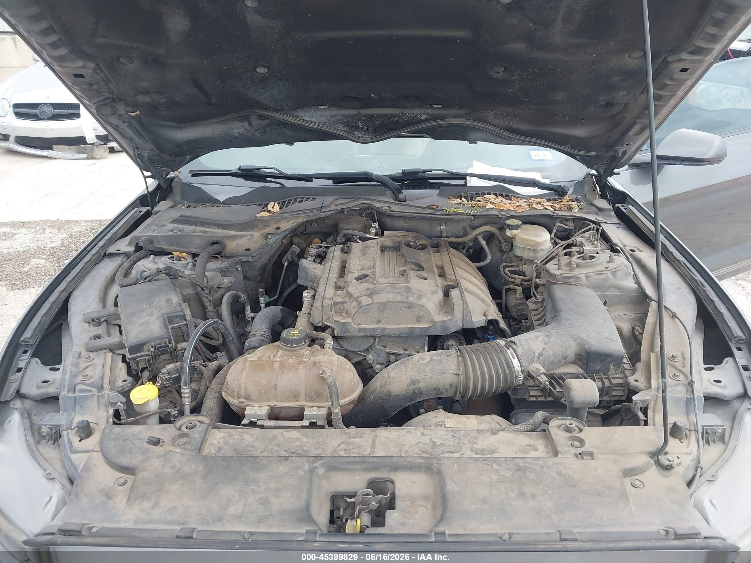 2015 Ford Mustang Ecoboost Gray vin: 1FA6P8TH0F5425385