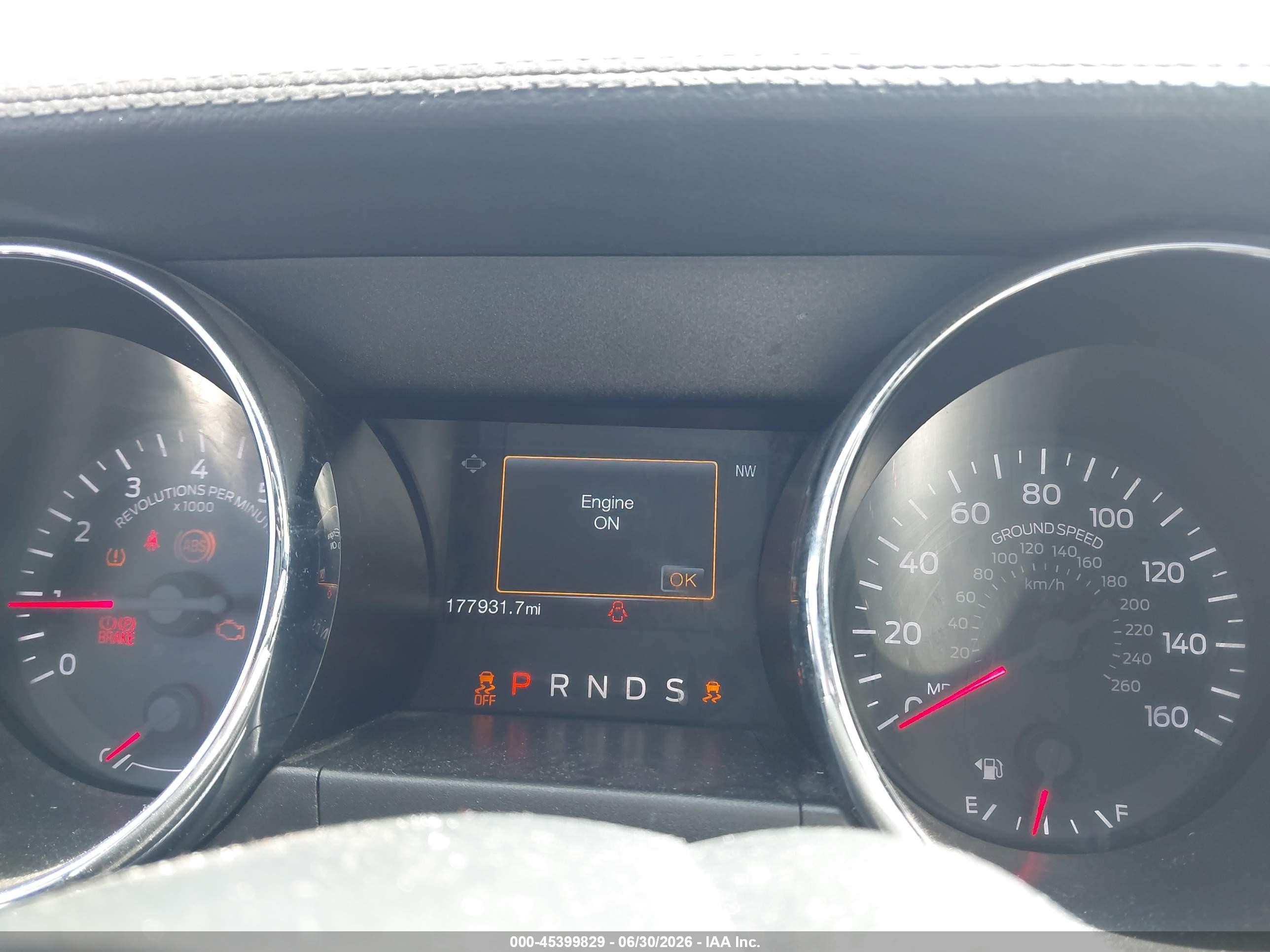 2015 Ford Mustang Ecoboost Gray vin: 1FA6P8TH0F5425385