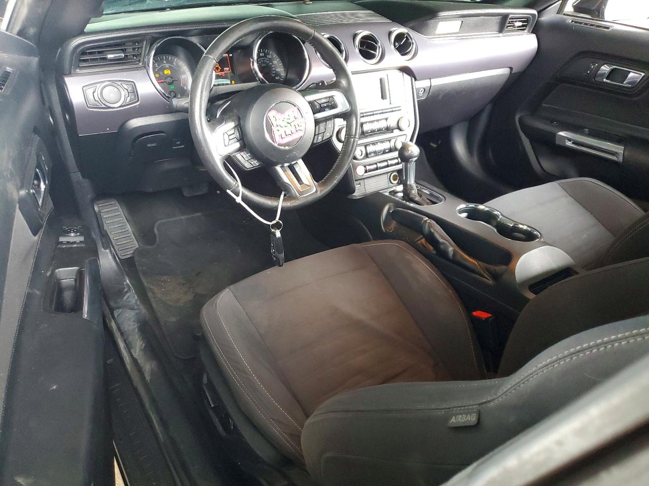 2015 Ford Mustang Black vin: 1FA6P8TH0F5426343
