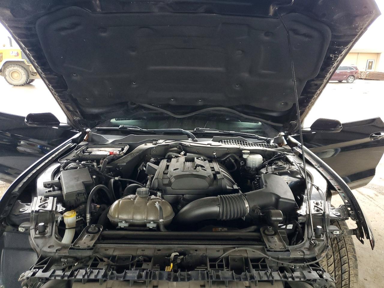 2015 Ford Mustang Black vin: 1FA6P8TH0F5426343