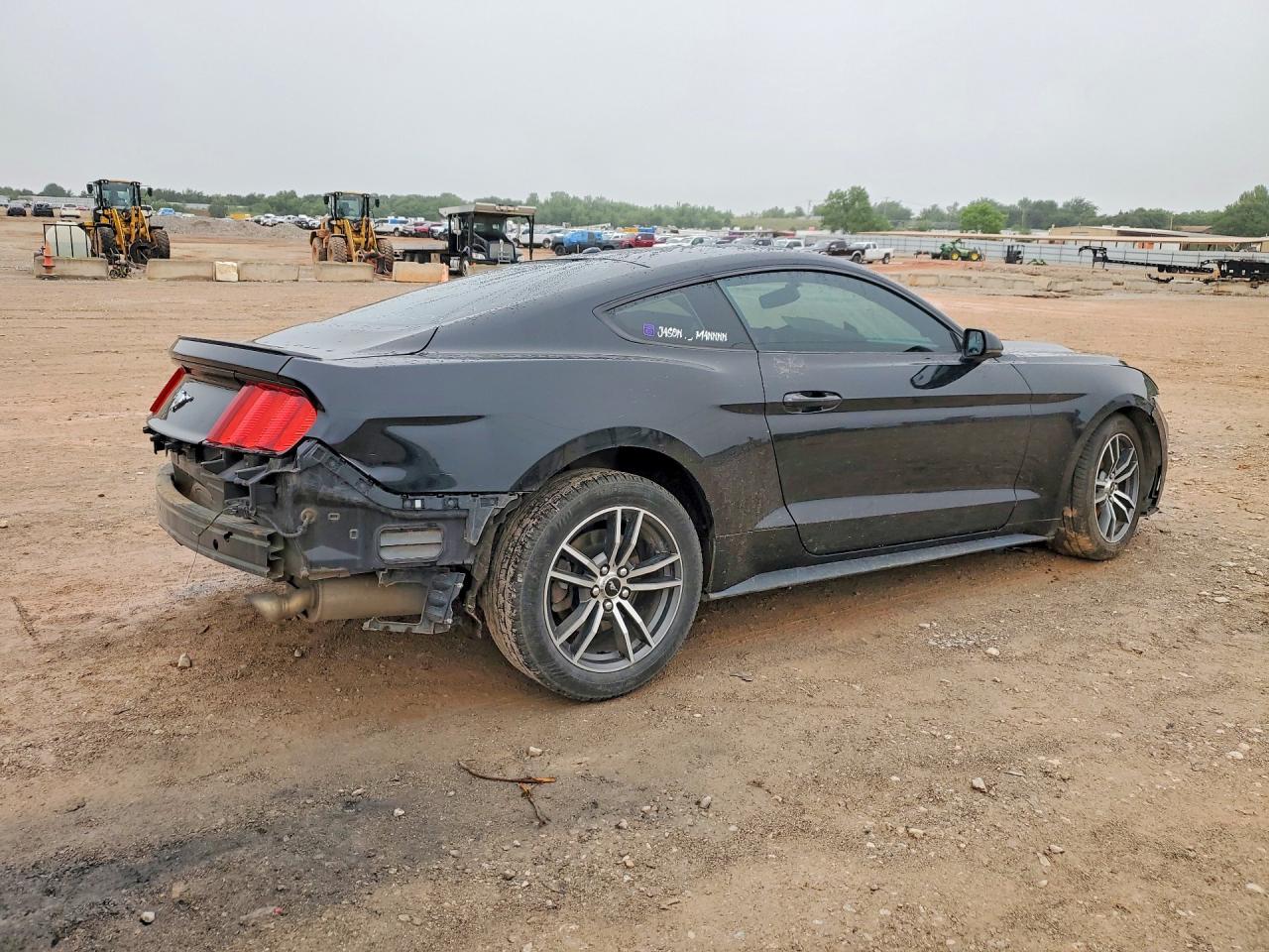 2017 Ford Mustang Black vin: 1FA6P8TH0H5272087