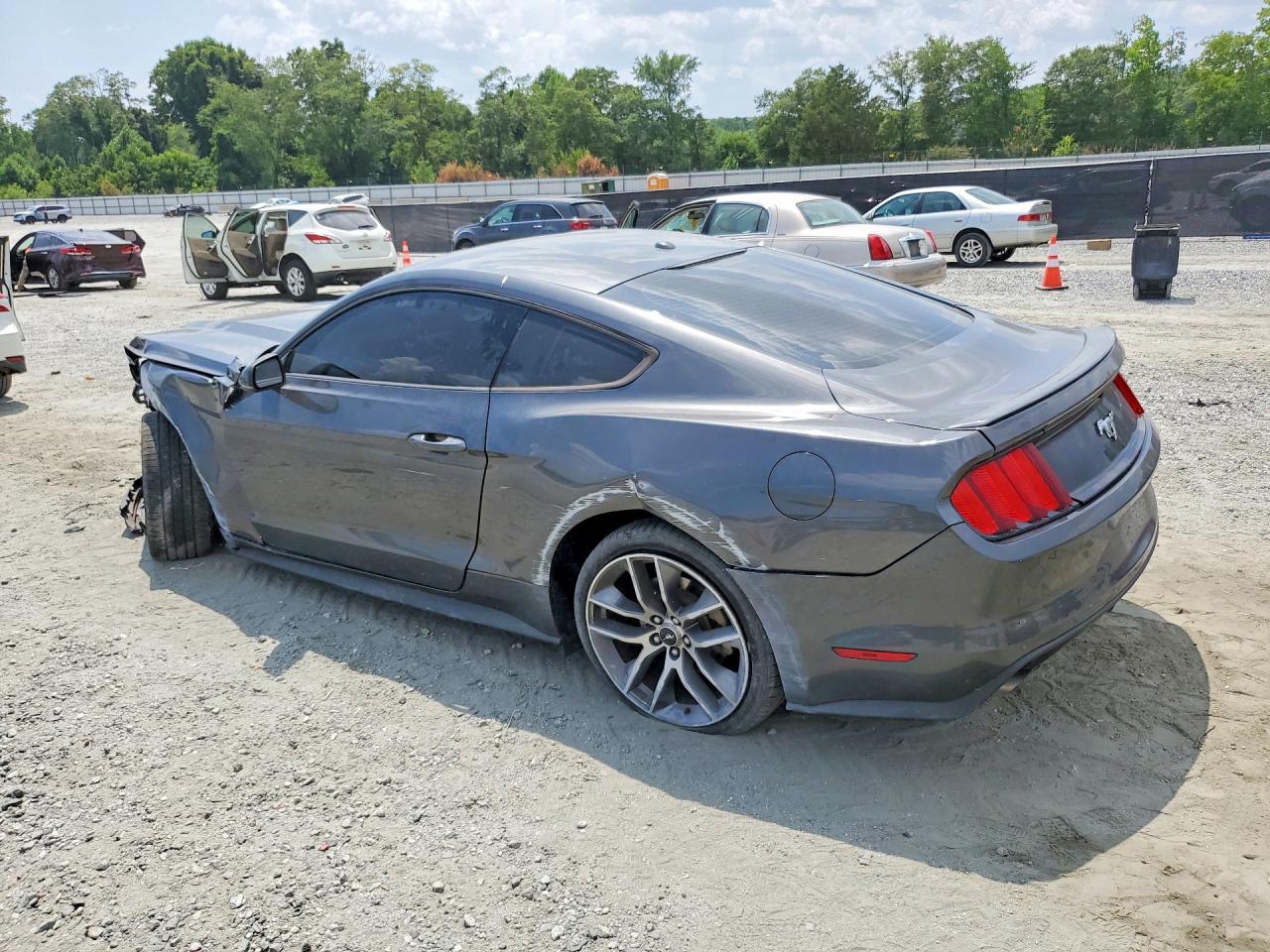 2017 Ford Mustang Gray vin: 1FA6P8TH0H5304679