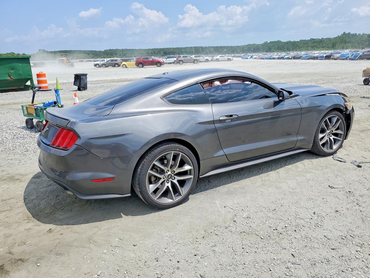 2017 Ford Mustang Gray vin: 1FA6P8TH0H5304679