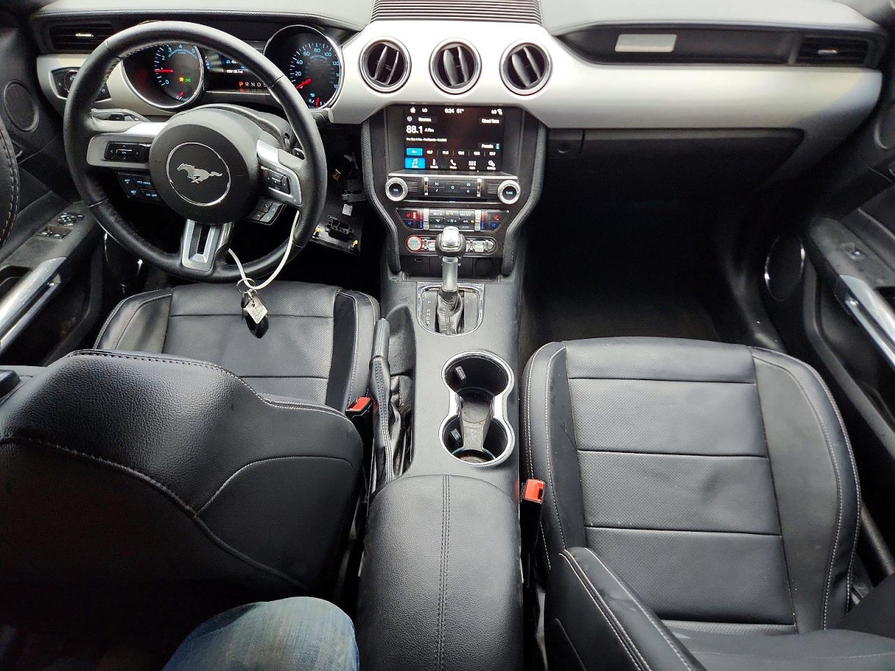 2017 Ford Mustang Синий vin: 1FA6P8TH0H5306416