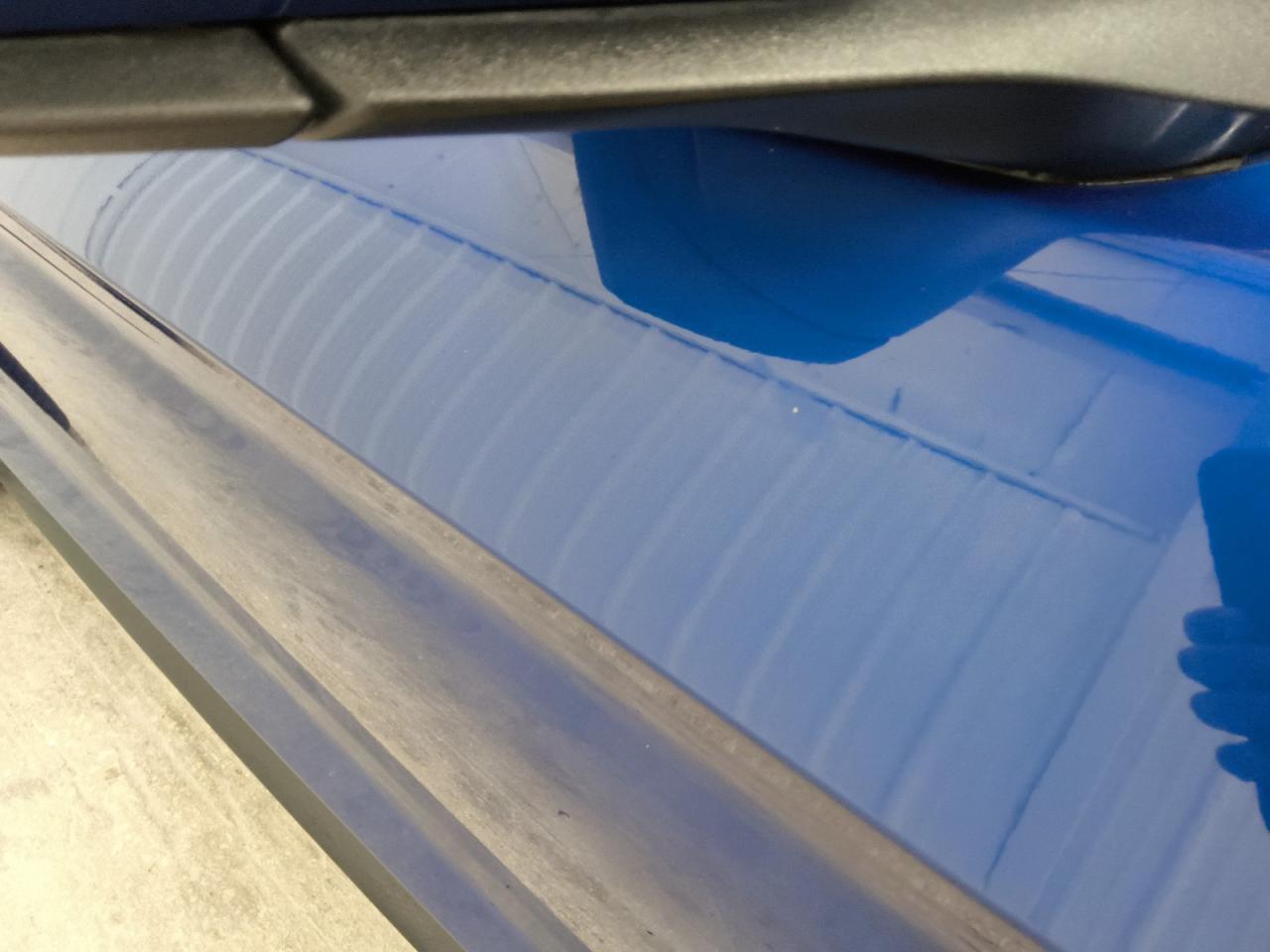 2018 Ford Mustang Синий vin: 1FA6P8TH0J5165661 Damage: Right Front Door, Chipped, 2