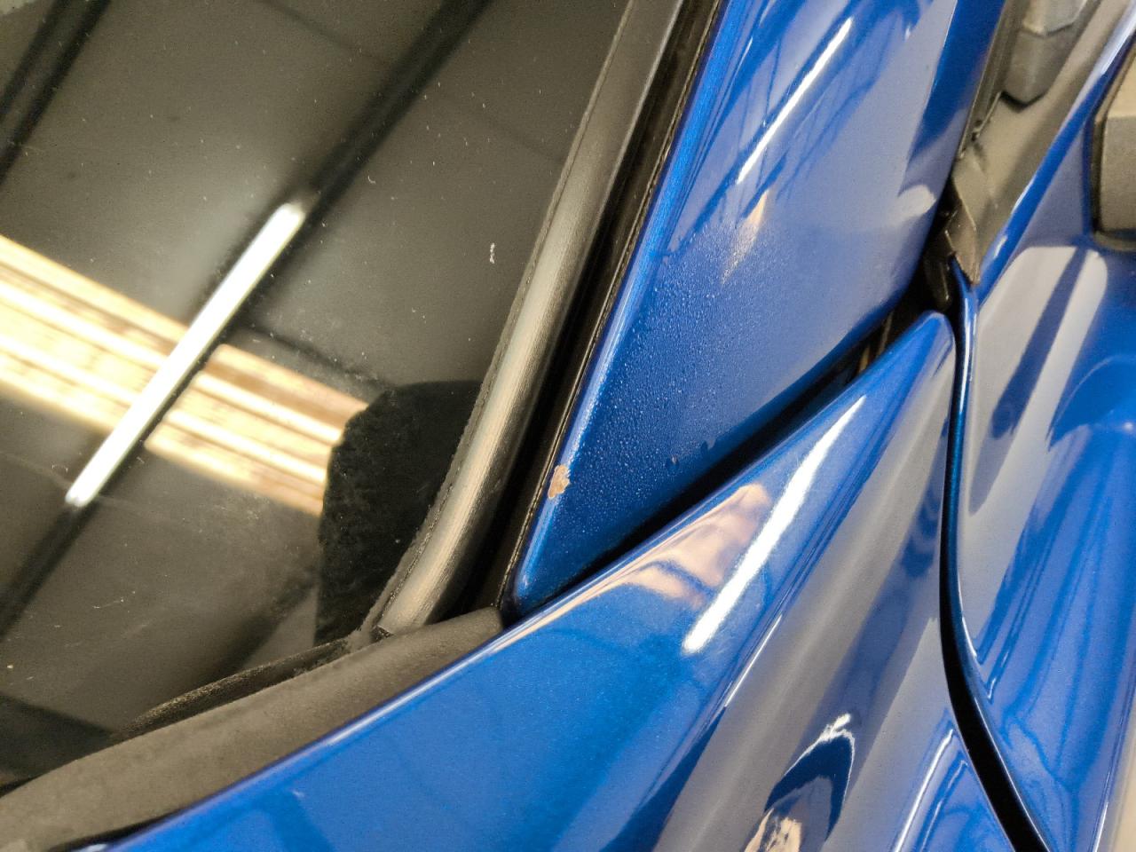 2018 Ford Mustang Синий vin: 1FA6P8TH0J5165661 Damage: Left Drip Rail, Chipped, 2