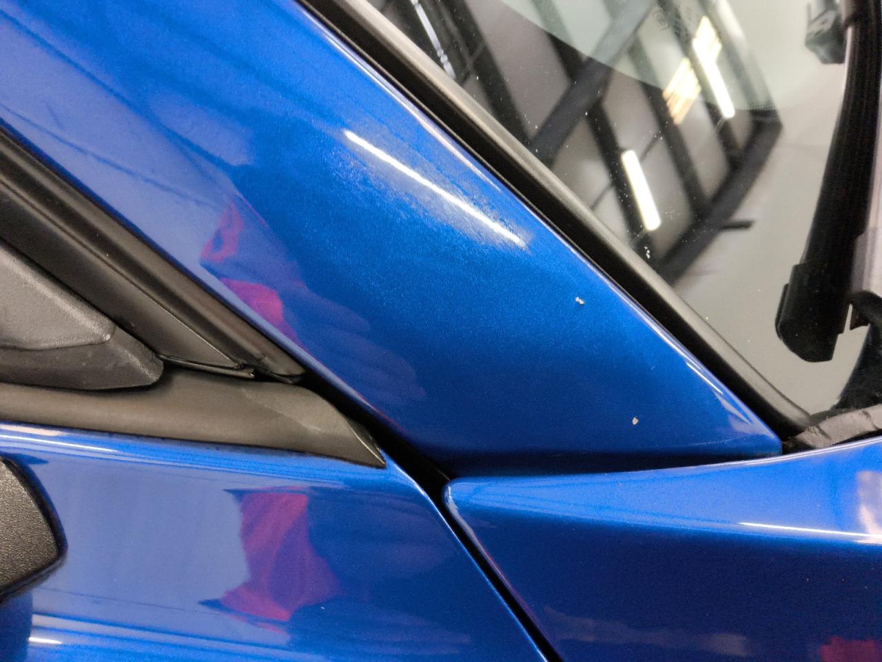 2018 Ford Mustang Синий vin: 1FA6P8TH0J5165661 Damage: Right Drip Rail, Chipped, 2