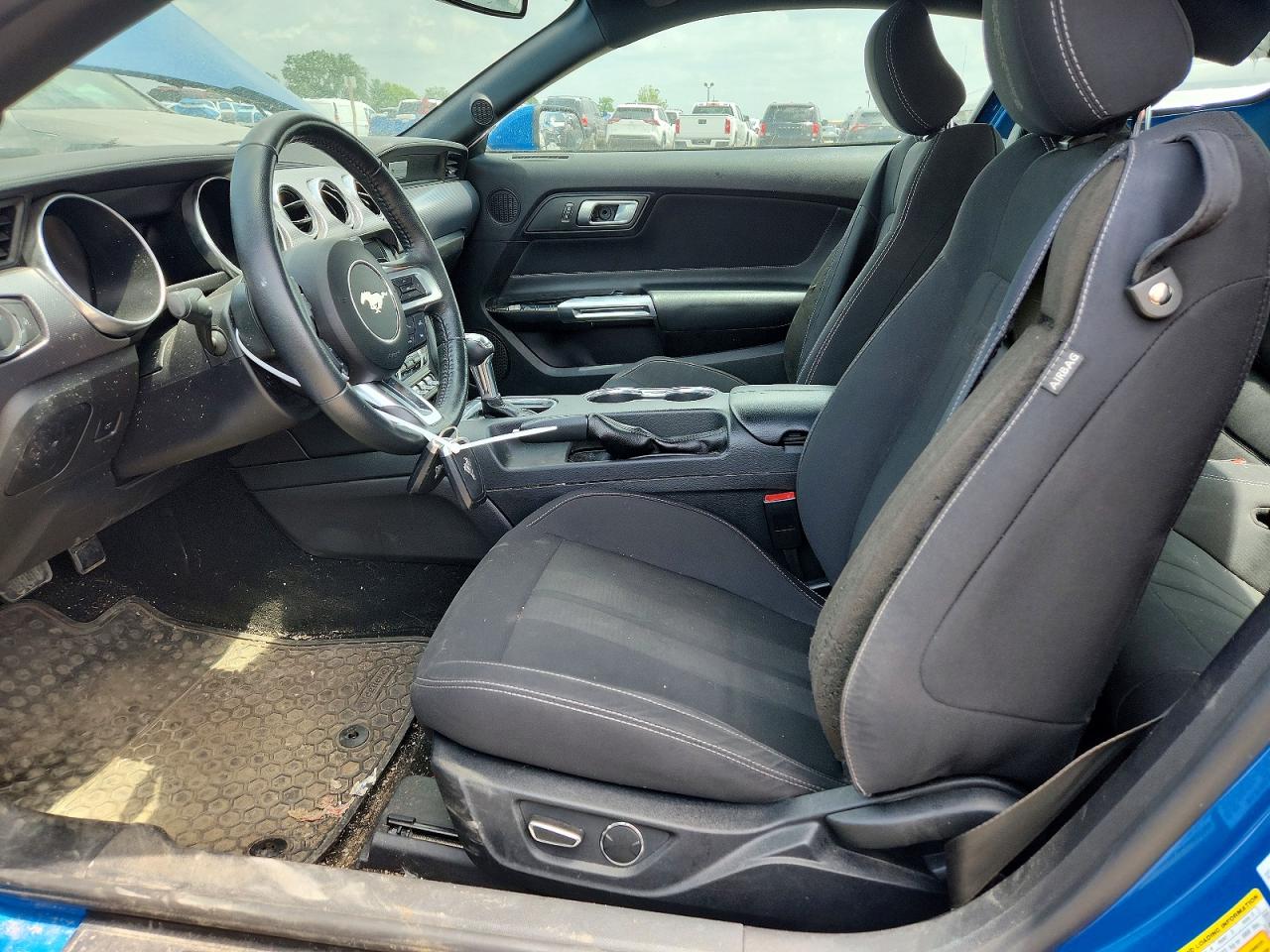2019 Ford Mustang Blue vin: 1FA6P8TH0K5133830