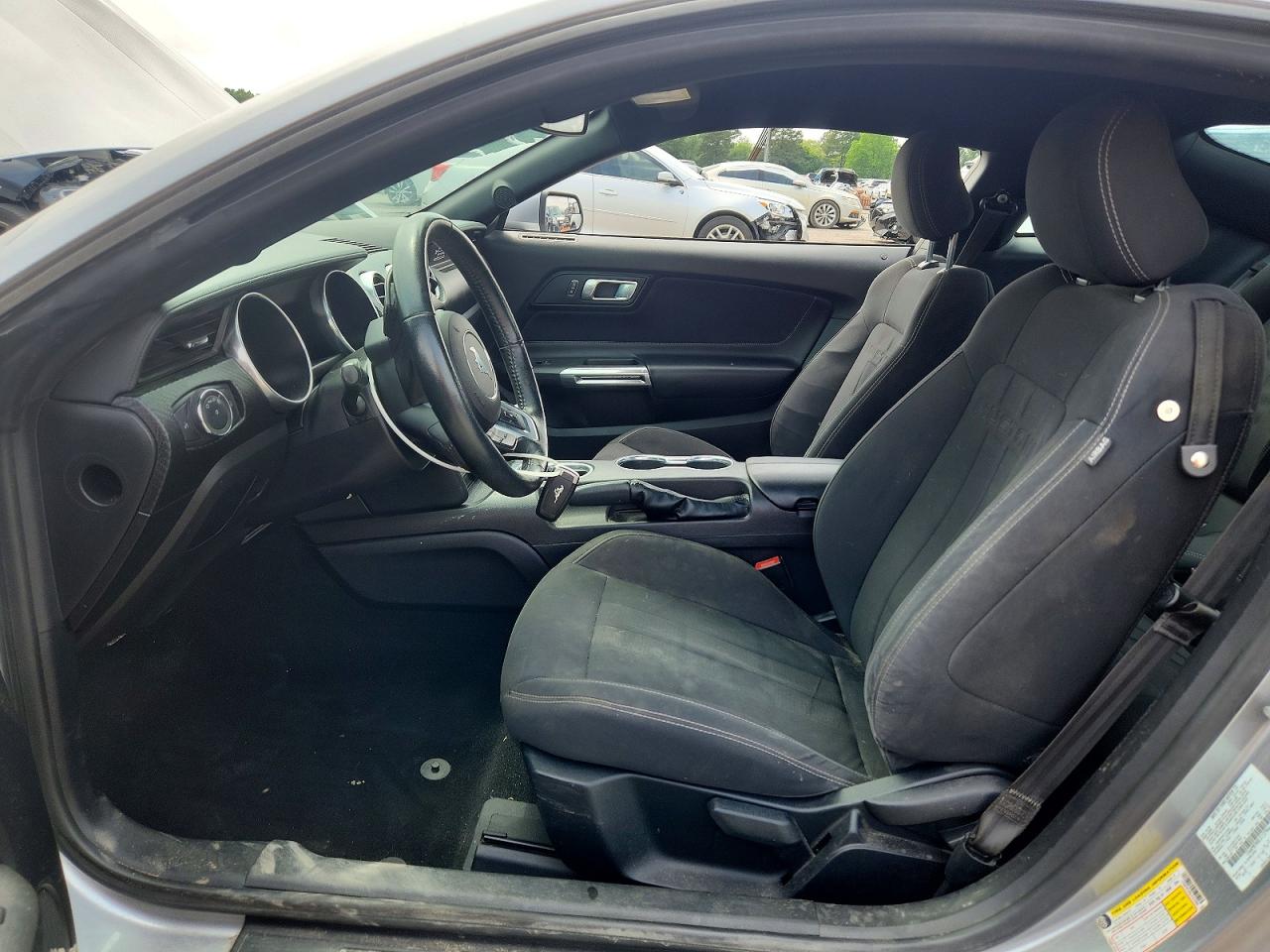 2020 Ford Mustang Silver vin: 1FA6P8TH0L5157966