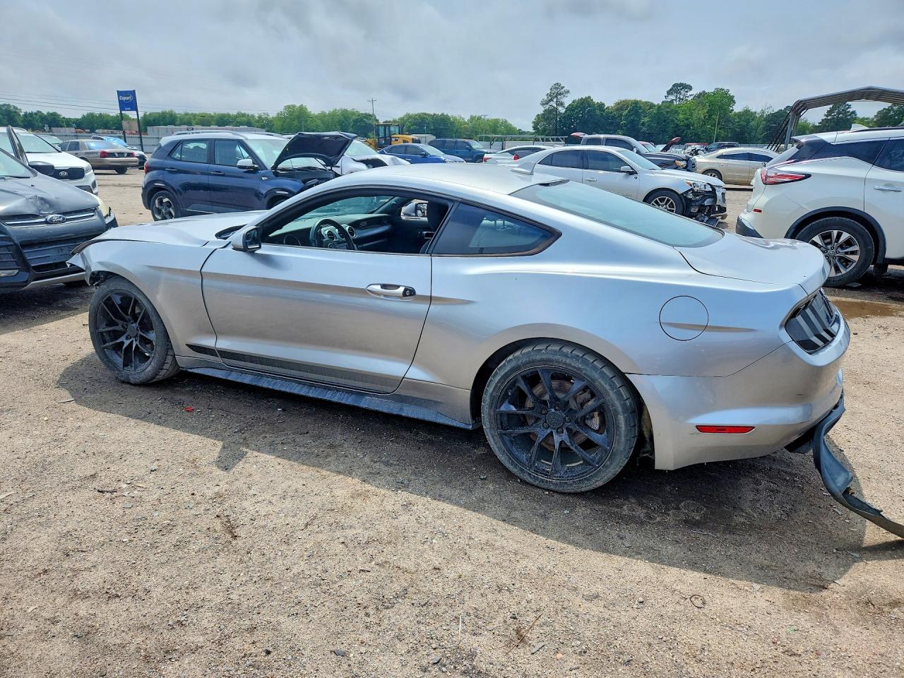 2020 Ford Mustang Silver vin: 1FA6P8TH0L5157966