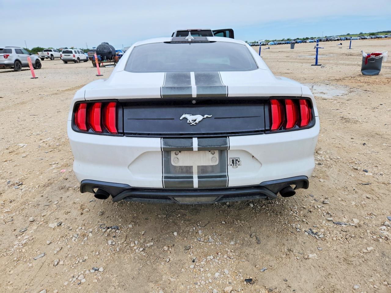2020 Ford Mustang White vin: 1FA6P8TH0L5178994