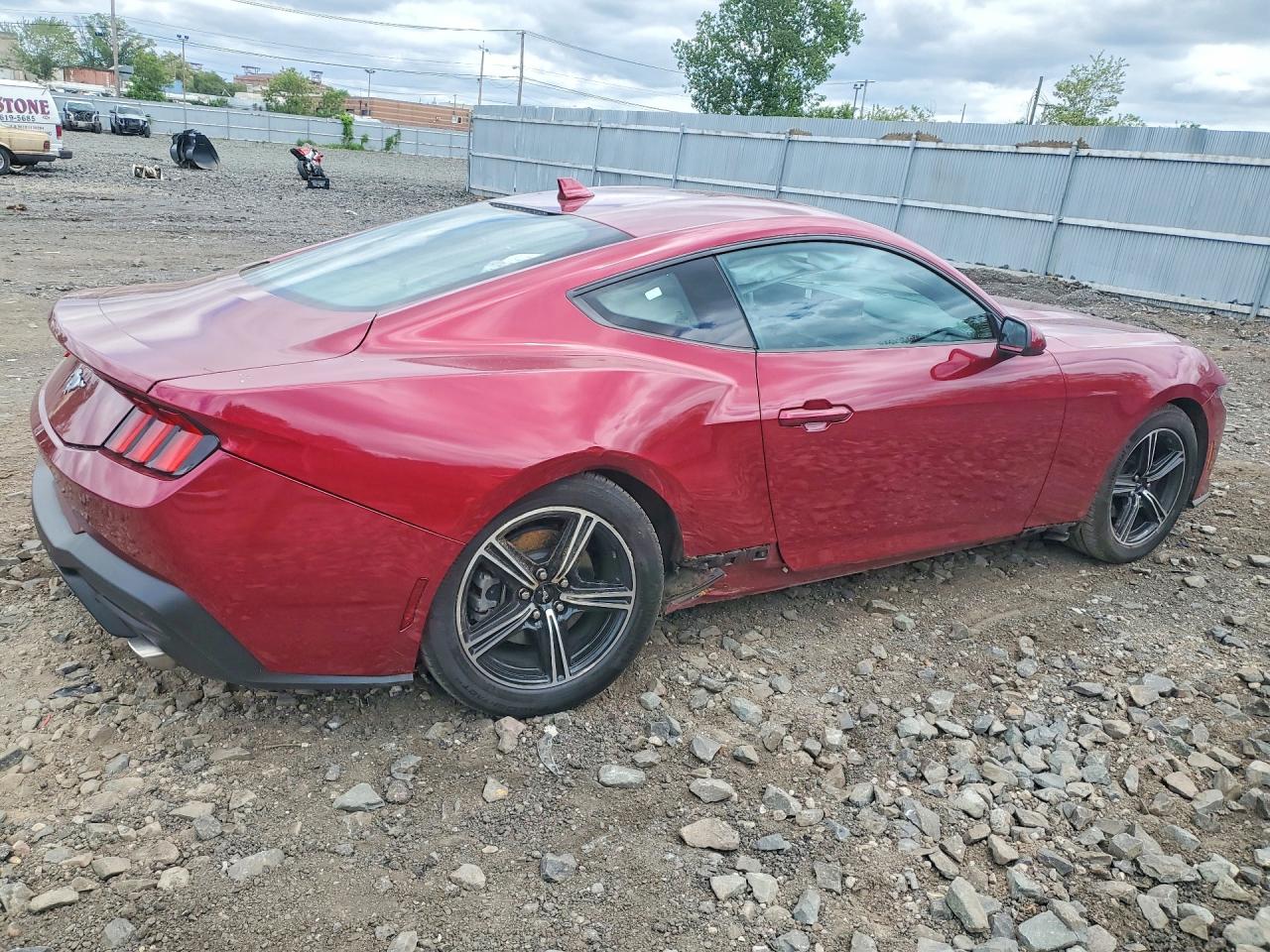 2025 Ford Mustang Бордовый vin: 1FA6P8TH0S5101234