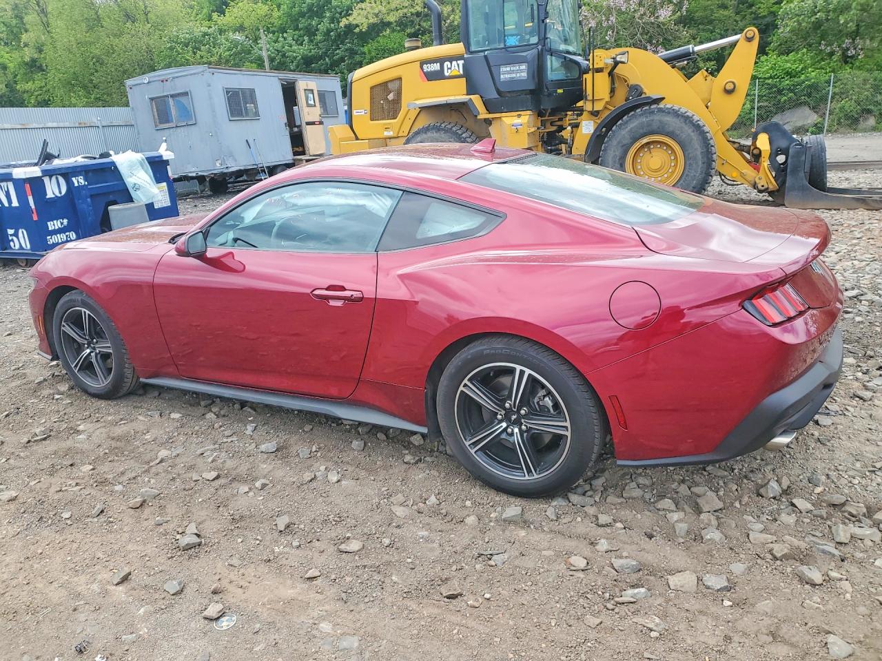 2025 Ford Mustang Бордовый vin: 1FA6P8TH0S5101234