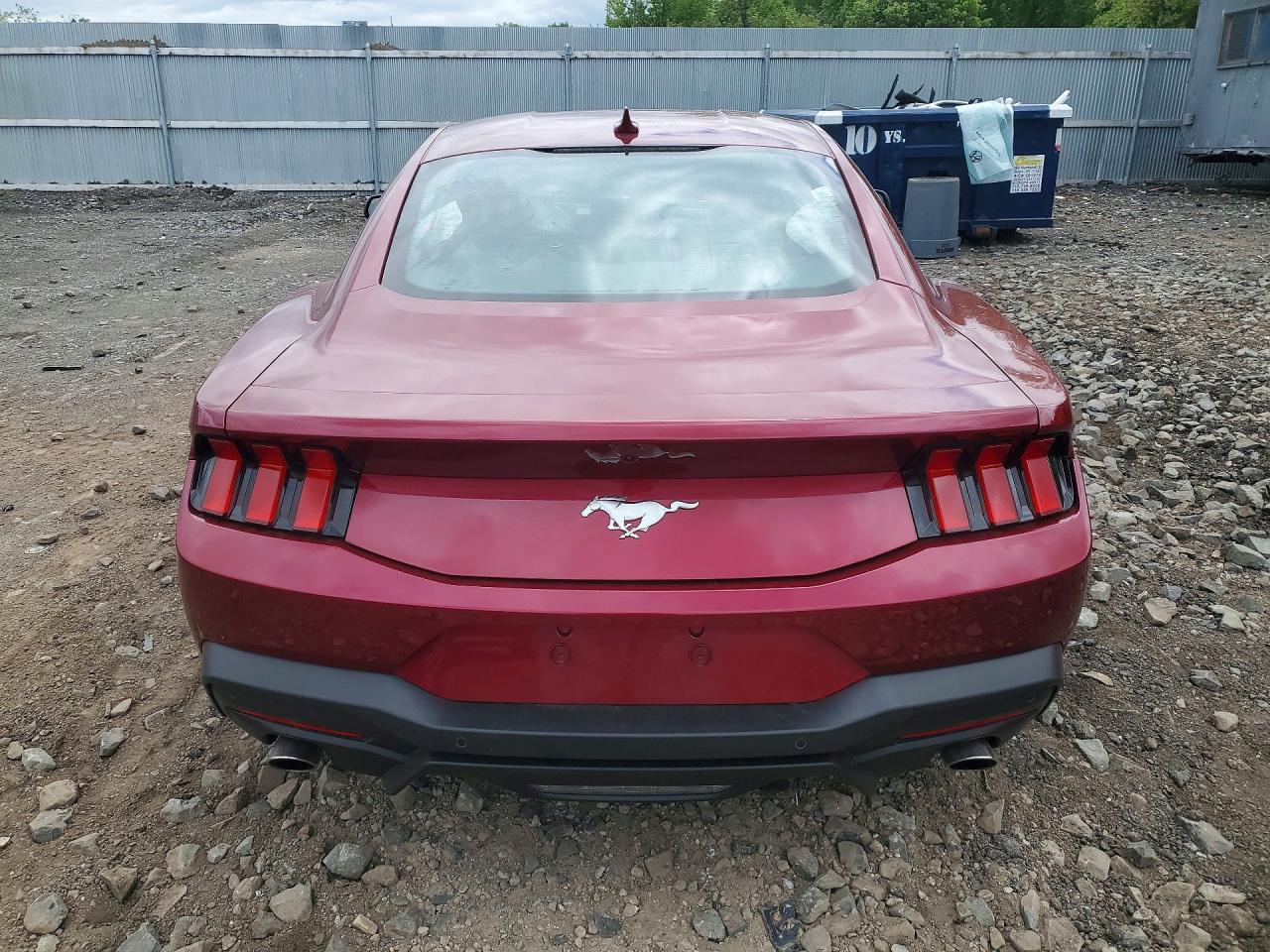 2025 Ford Mustang Бордовый vin: 1FA6P8TH0S5101234