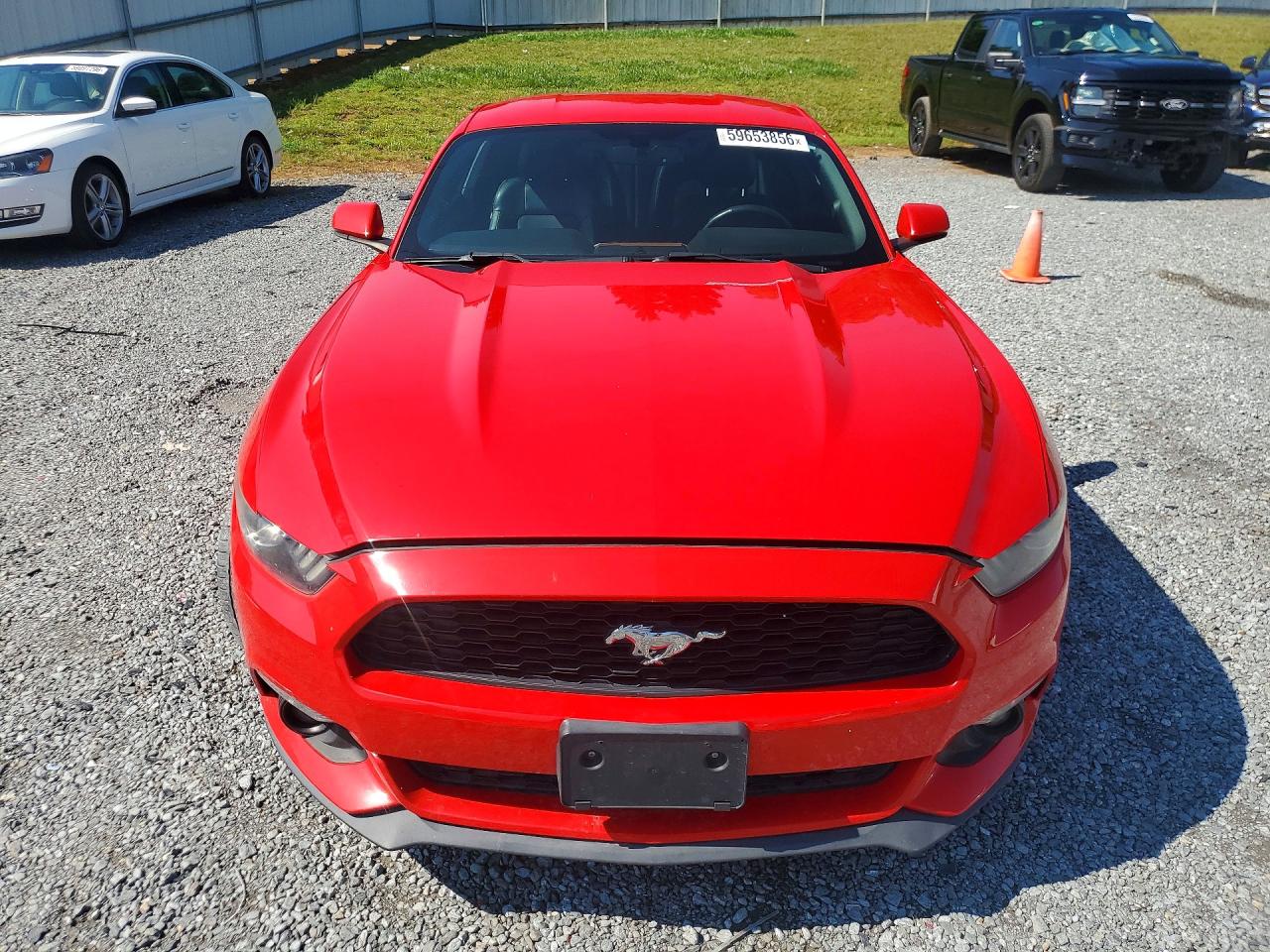 2015 Ford Mustang Red vin: 1FA6P8TH1F5312044