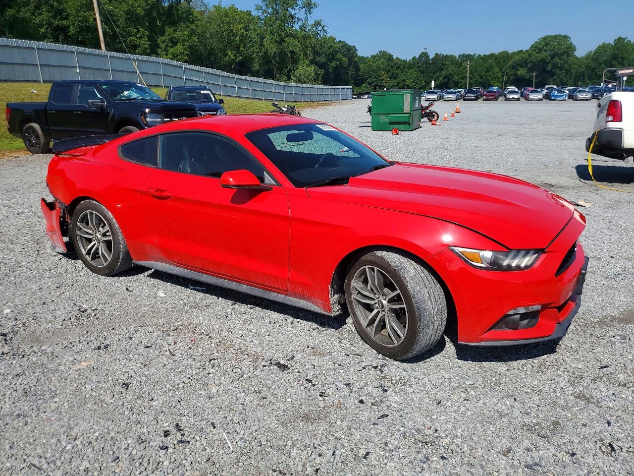 2015 Ford Mustang Red vin: 1FA6P8TH1F5312044