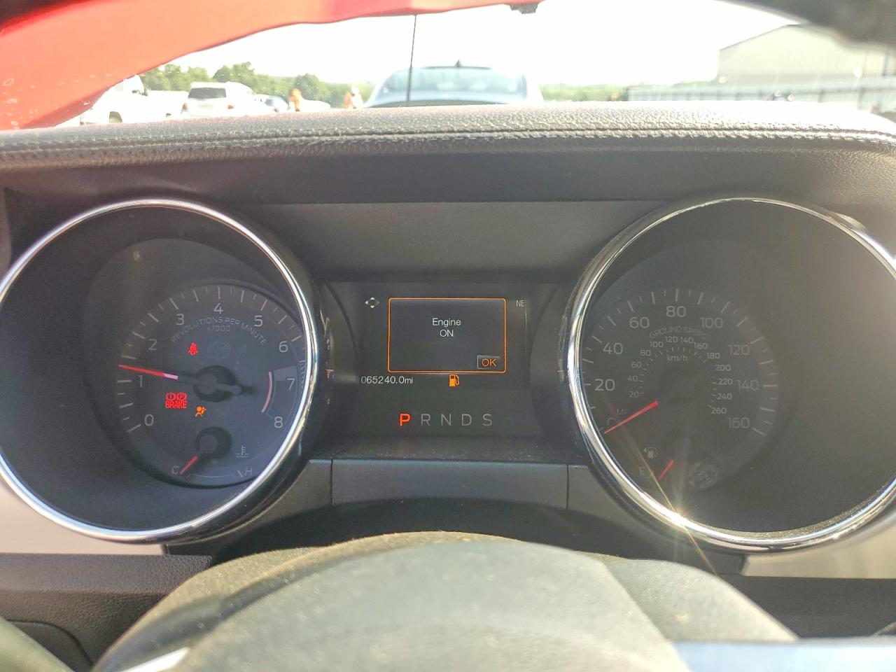 2015 Ford Mustang Red vin: 1FA6P8TH1F5312044