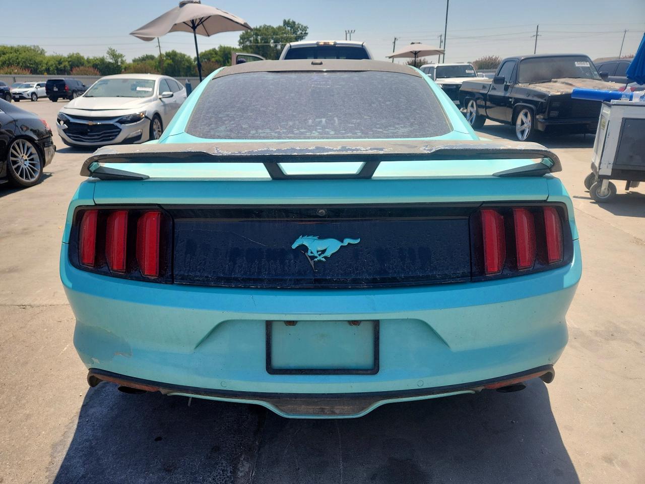 2015 Ford Mustang Teal vin: 1FA6P8TH1F5344816