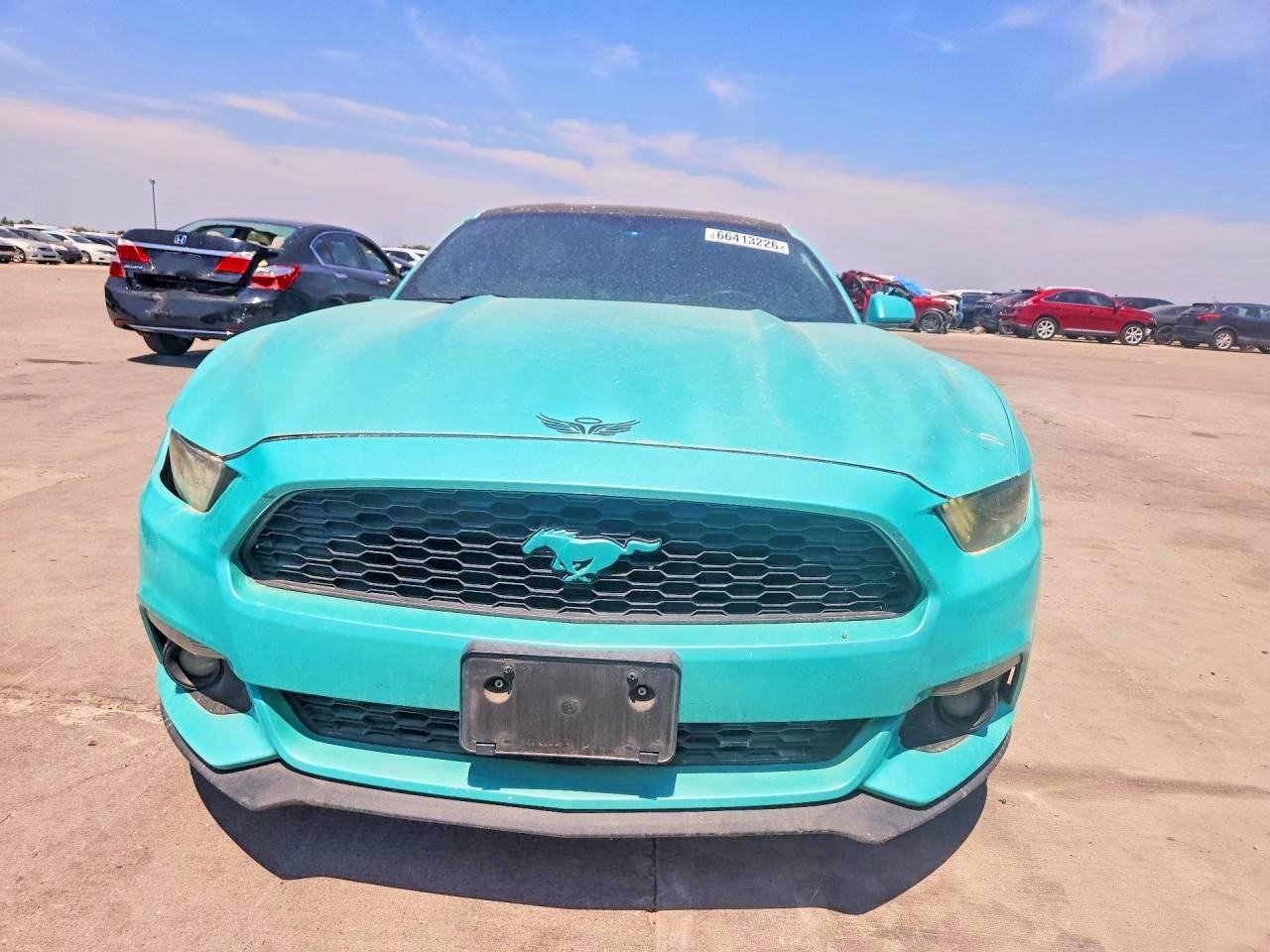 2015 Ford Mustang Teal vin: 1FA6P8TH1F5344816