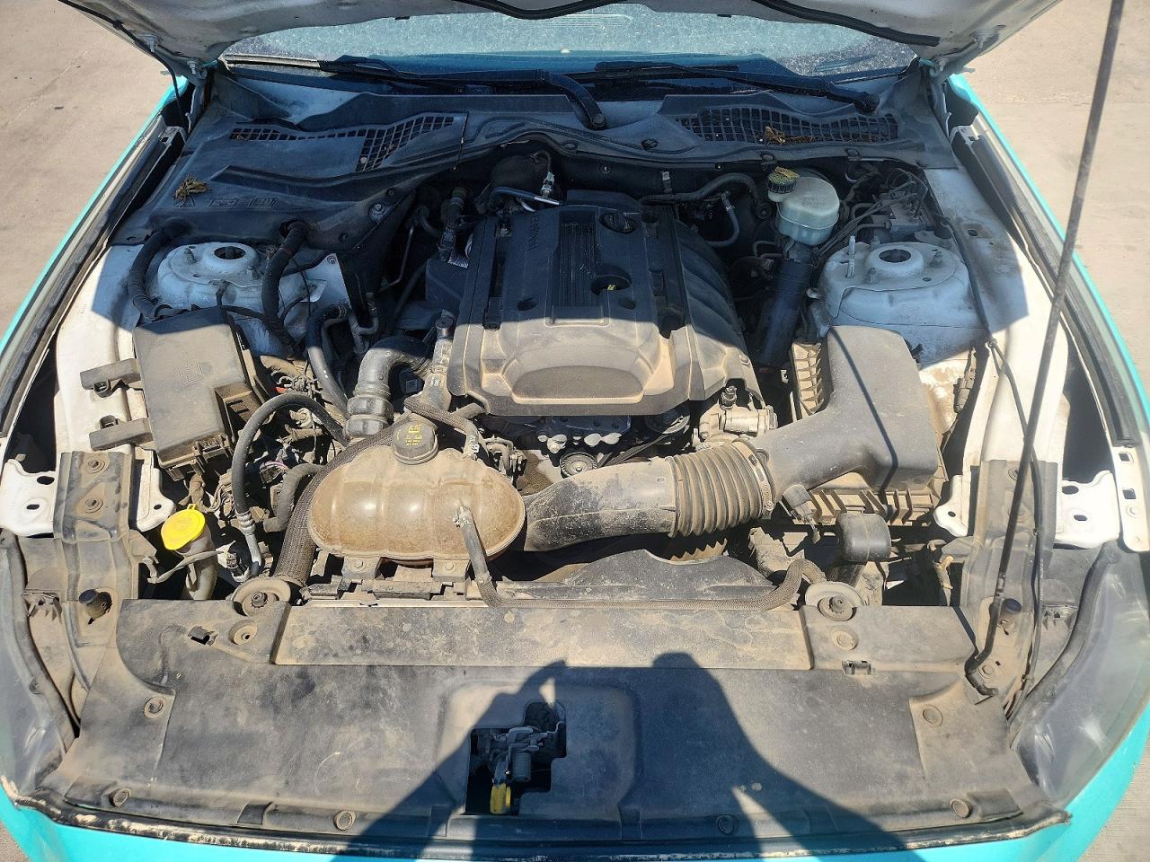 2015 Ford Mustang Teal vin: 1FA6P8TH1F5344816