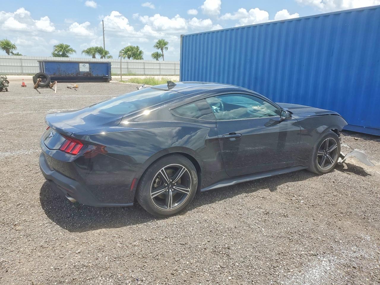 2024 Ford Mustang Black vin: 1FA6P8TH1R5109658