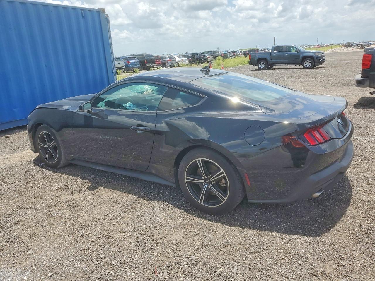 2024 Ford Mustang Black vin: 1FA6P8TH1R5109658