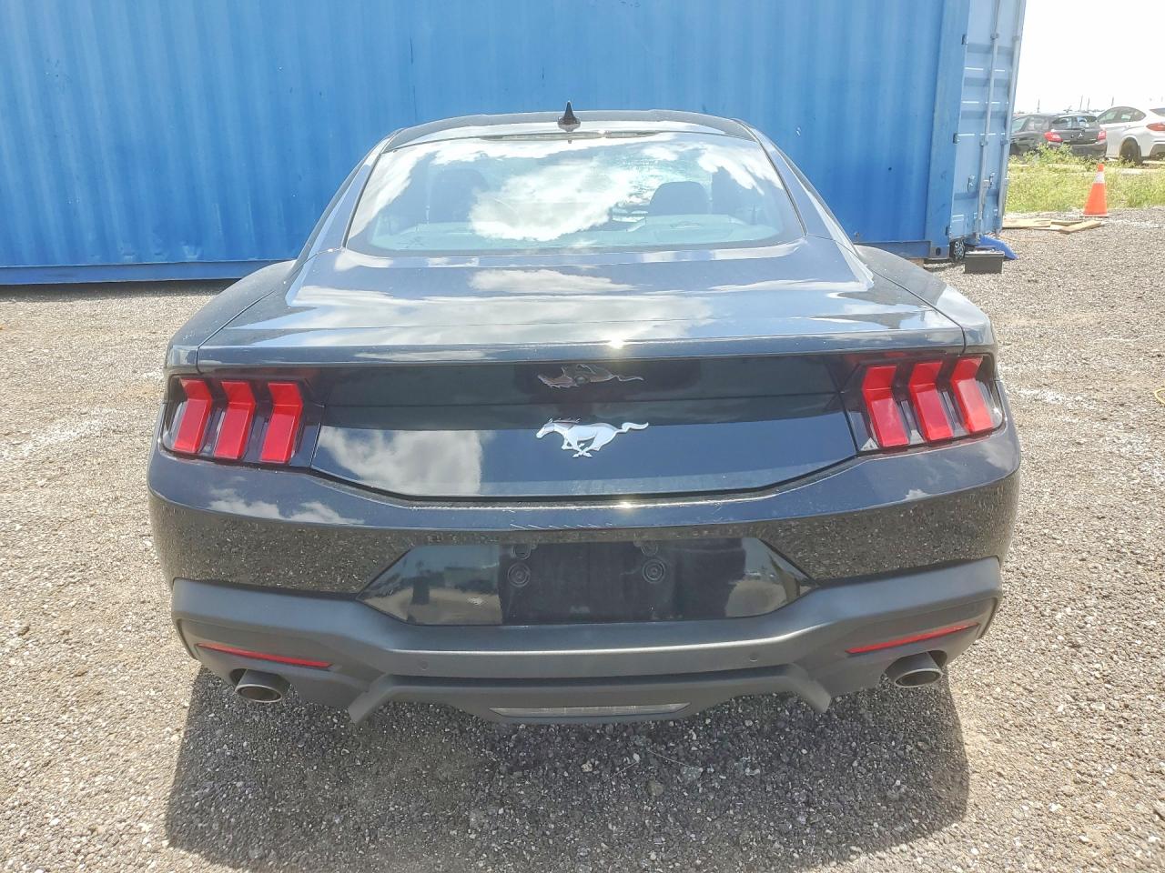 2024 Ford Mustang Black vin: 1FA6P8TH1R5109658