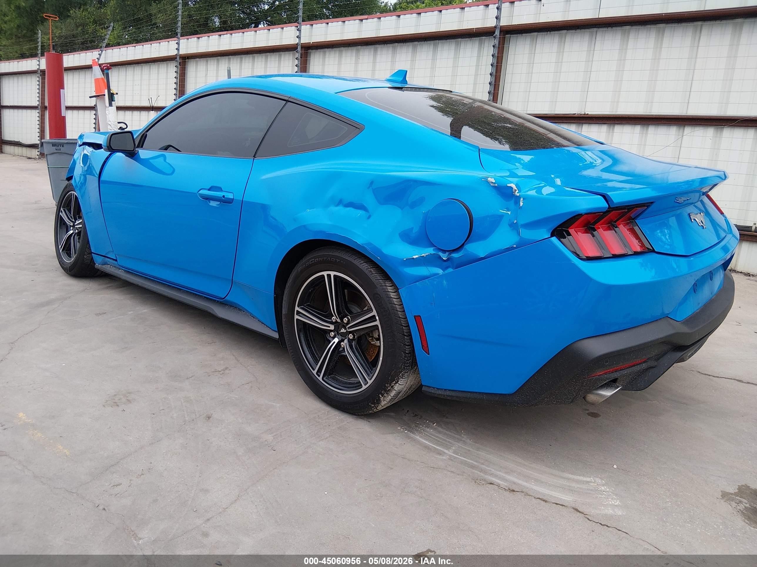 2024 Ford Mustang Ecoboost Premium Fastback Blue vin: 1FA6P8TH1R5136245