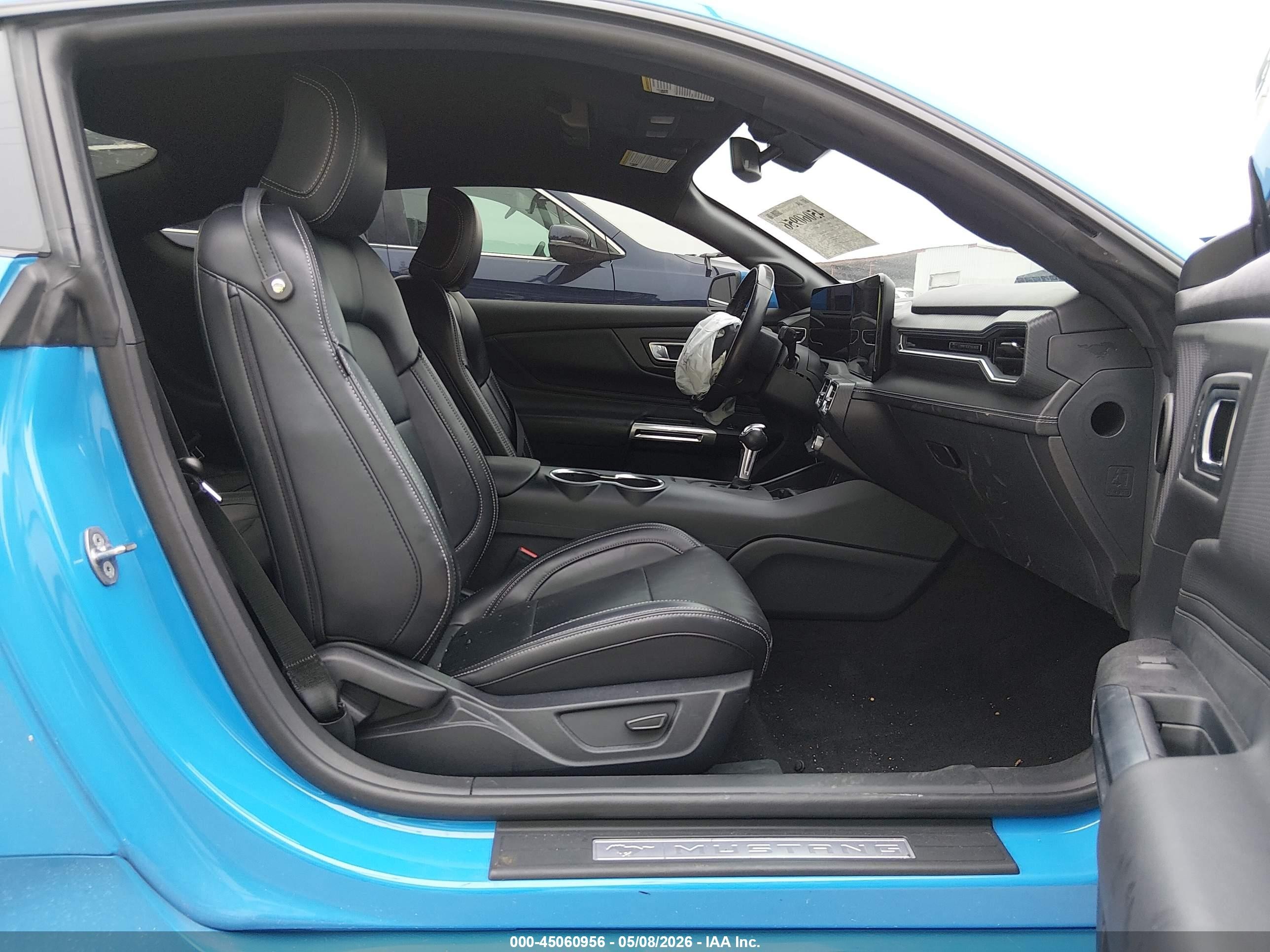 2024 Ford Mustang Ecoboost Premium Fastback Blue vin: 1FA6P8TH1R5136245
