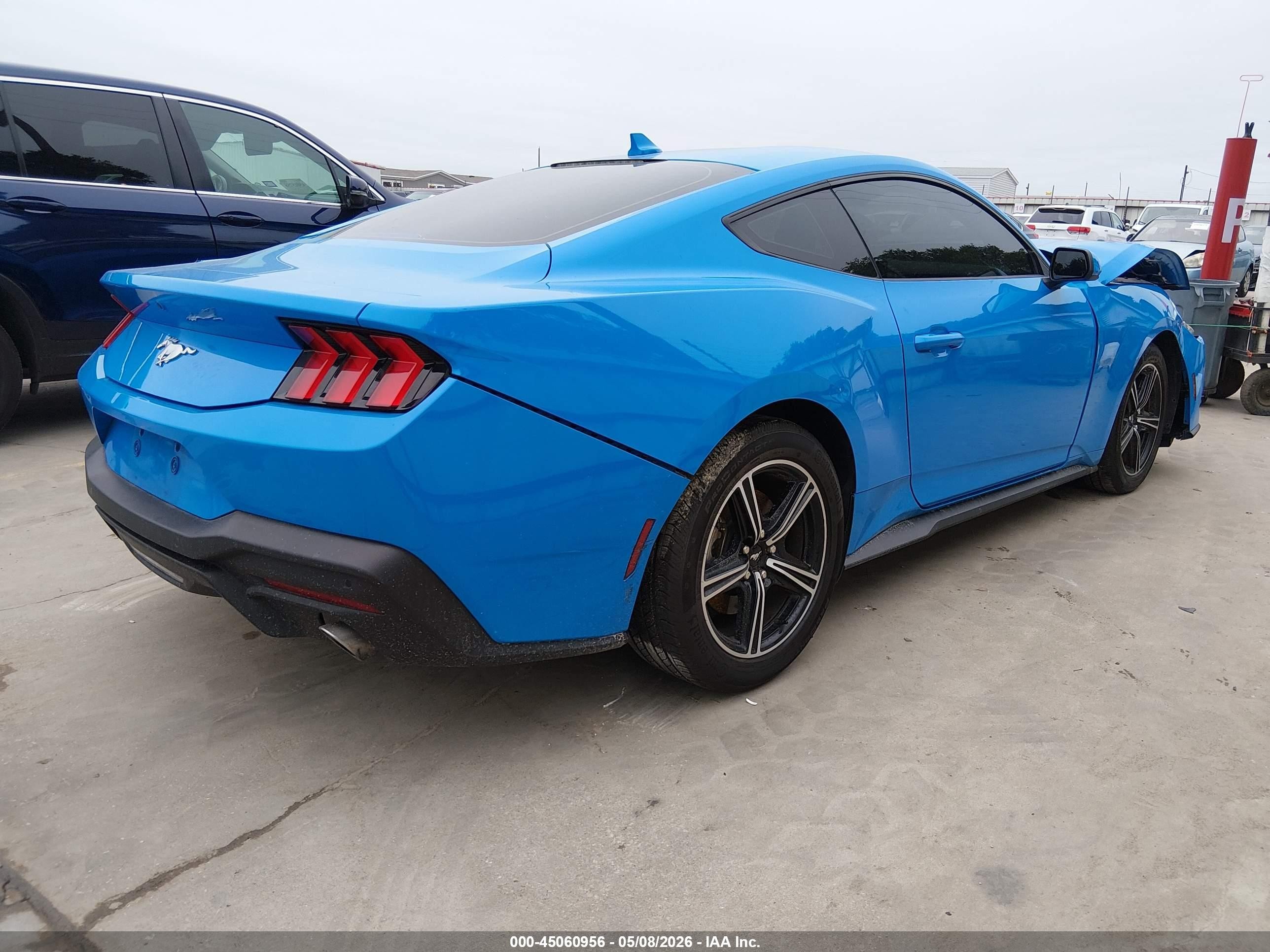 2024 Ford Mustang Ecoboost Premium Fastback Blue vin: 1FA6P8TH1R5136245