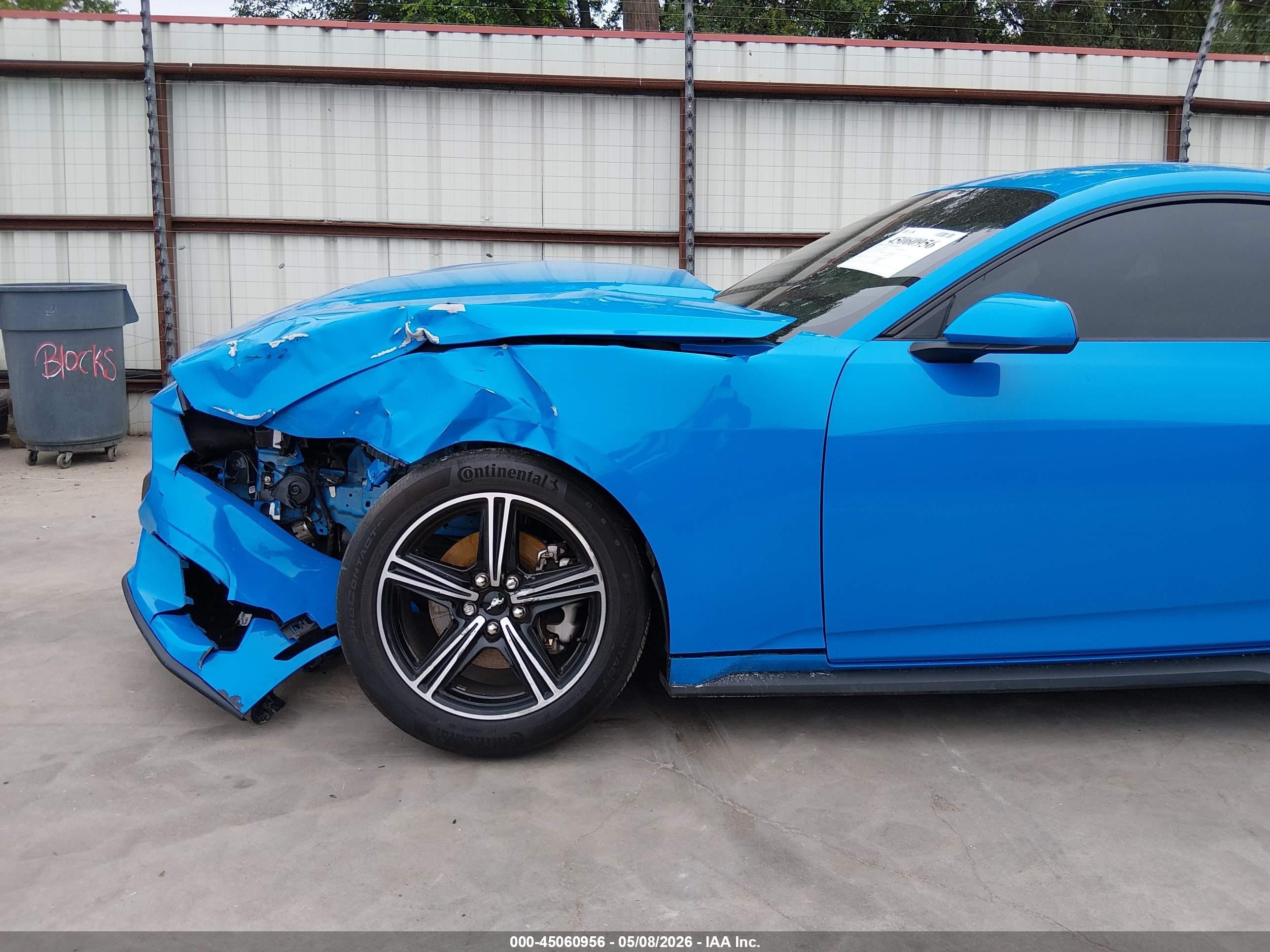 2024 Ford Mustang Ecoboost Premium Fastback Blue vin: 1FA6P8TH1R5136245