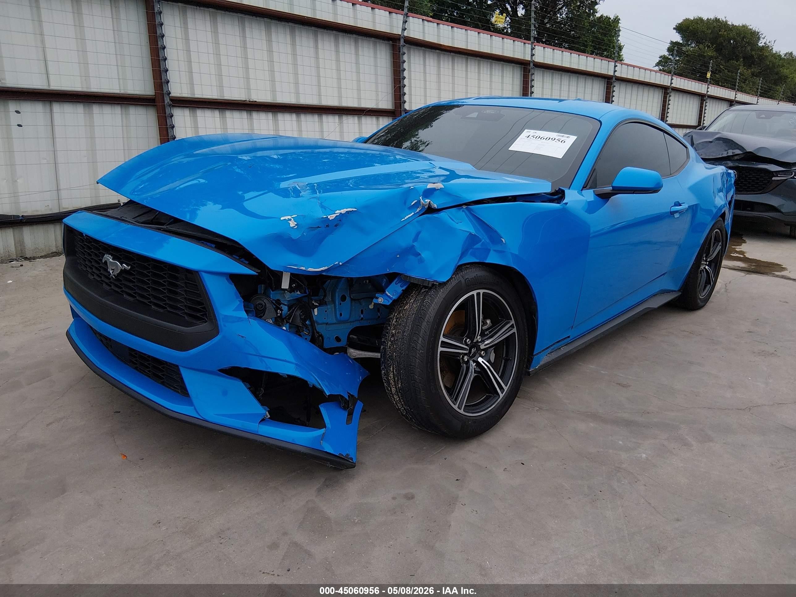 2024 Ford Mustang Ecoboost Premium Fastback Blue vin: 1FA6P8TH1R5136245