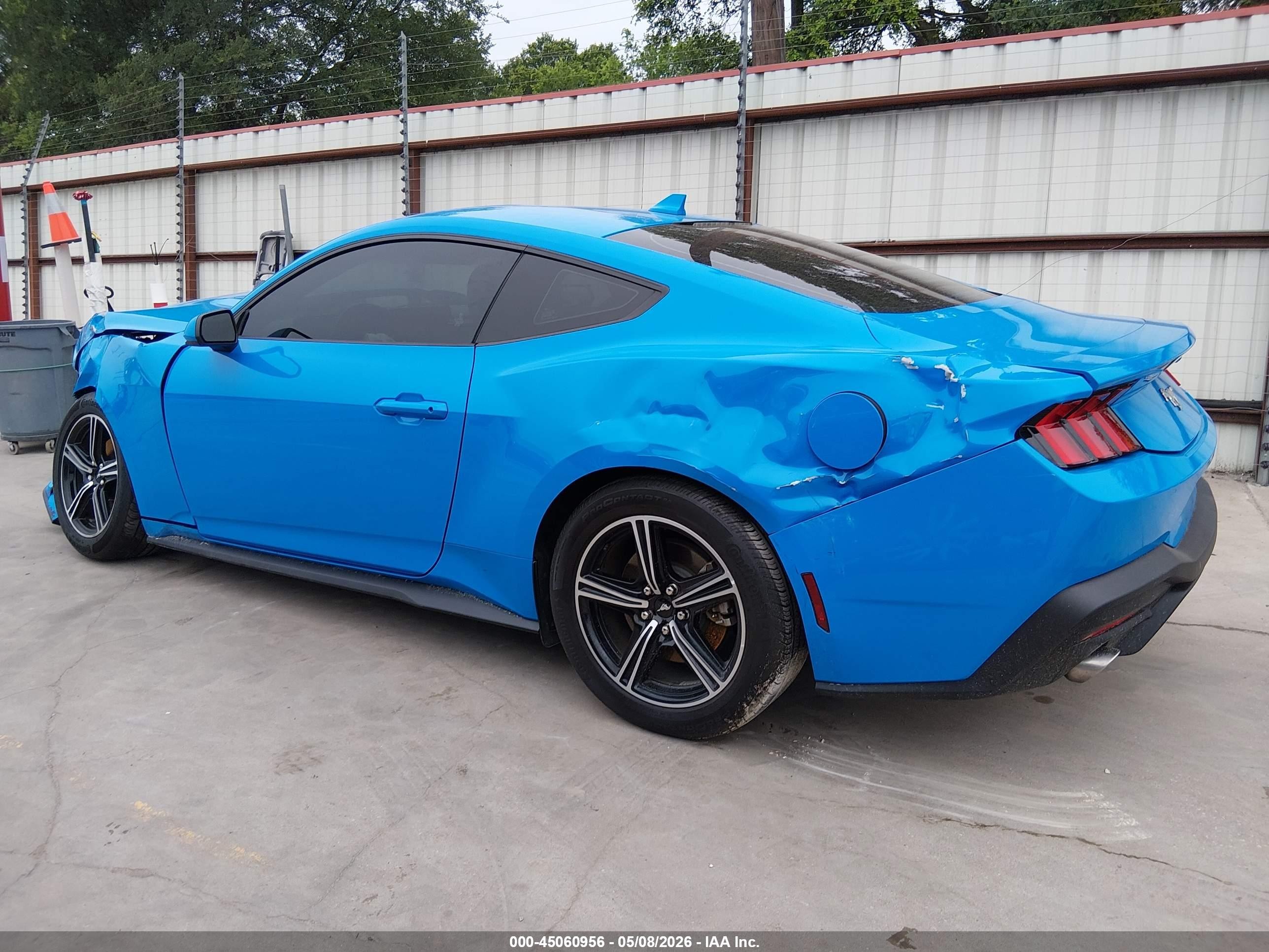 2024 Ford Mustang Ecoboost Premium Fastback Blue vin: 1FA6P8TH1R5136245