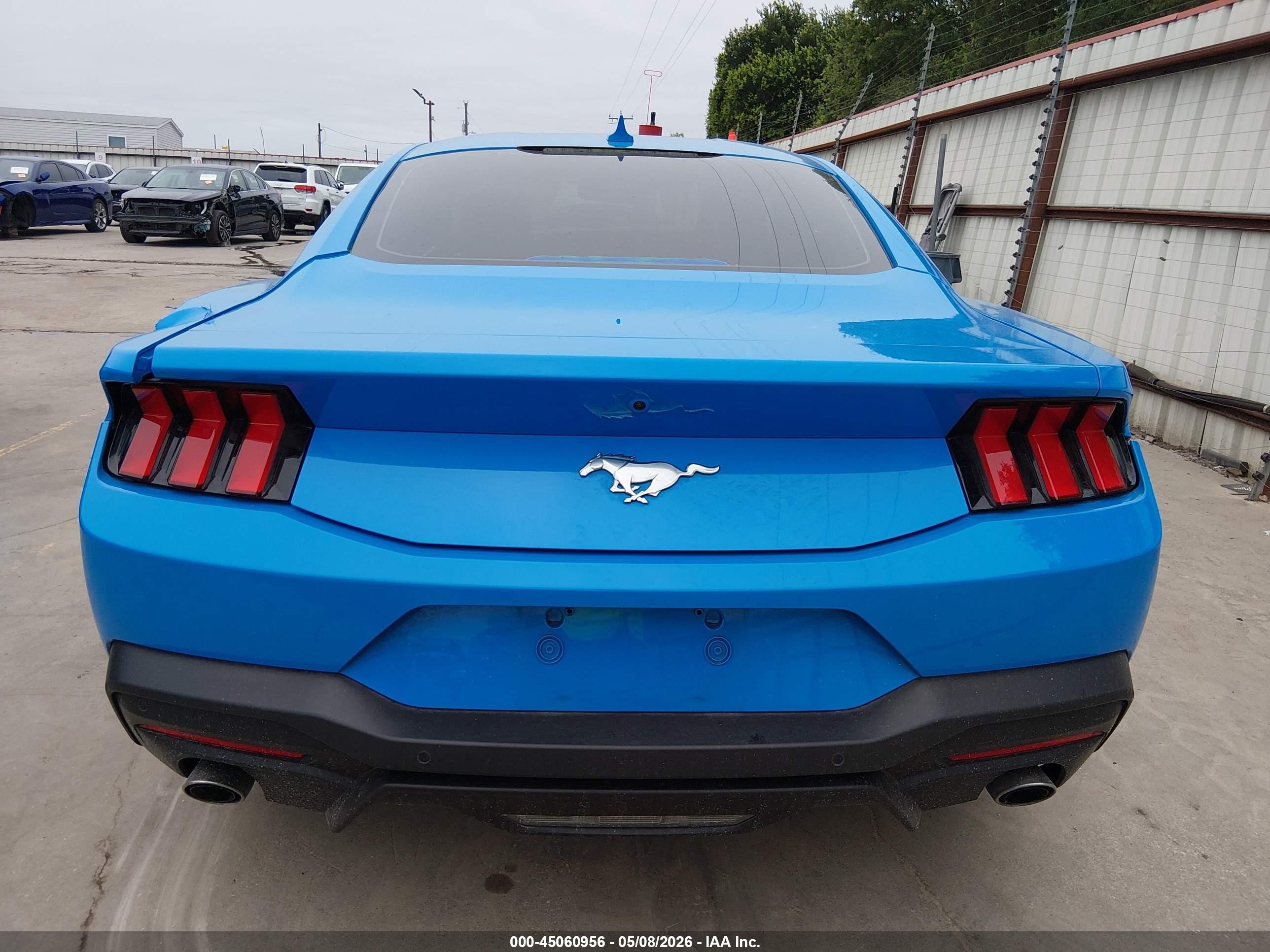2024 Ford Mustang Ecoboost Premium Fastback Blue vin: 1FA6P8TH1R5136245
