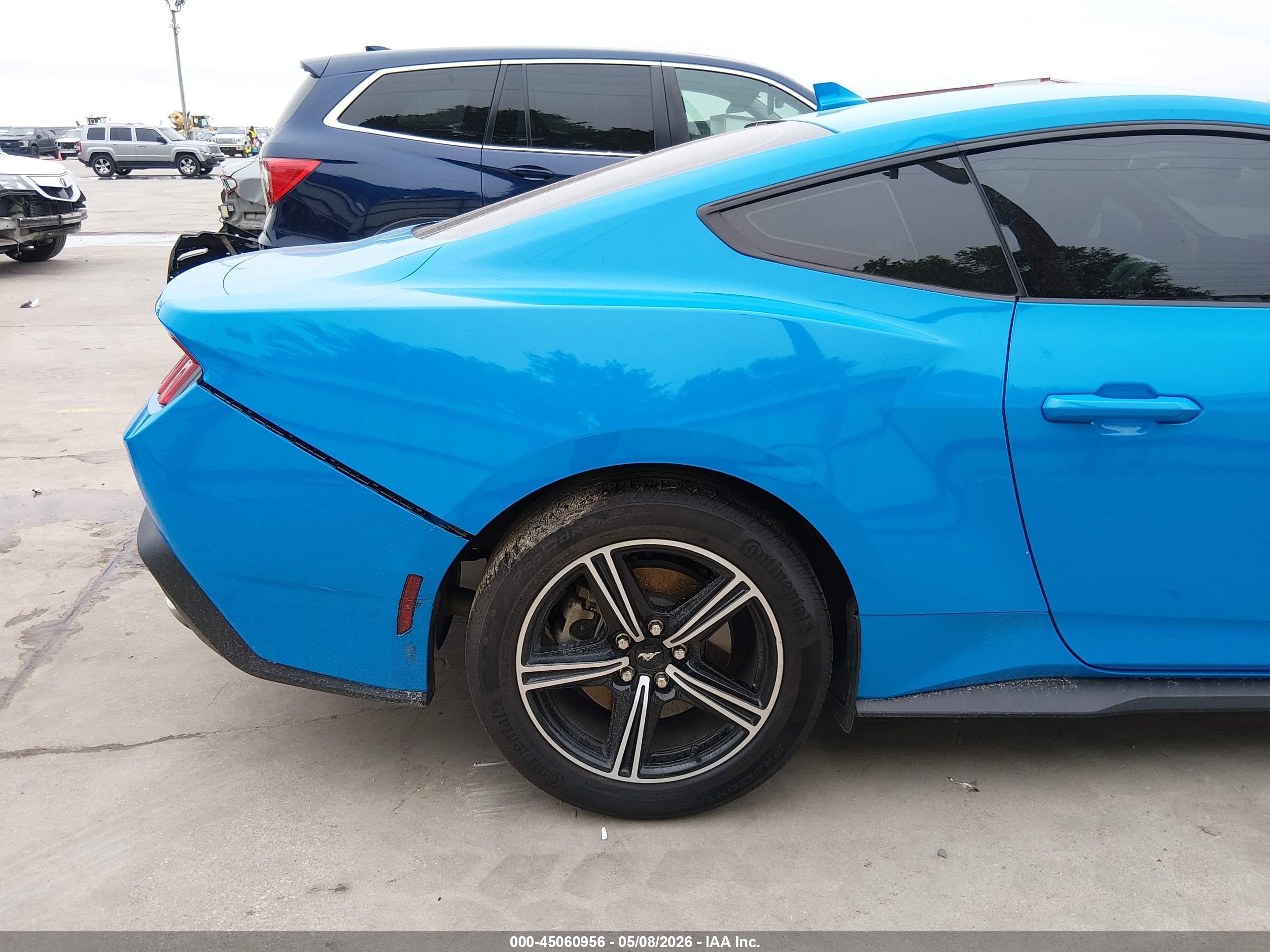 2024 Ford Mustang Ecoboost Premium Fastback Blue vin: 1FA6P8TH1R5136245