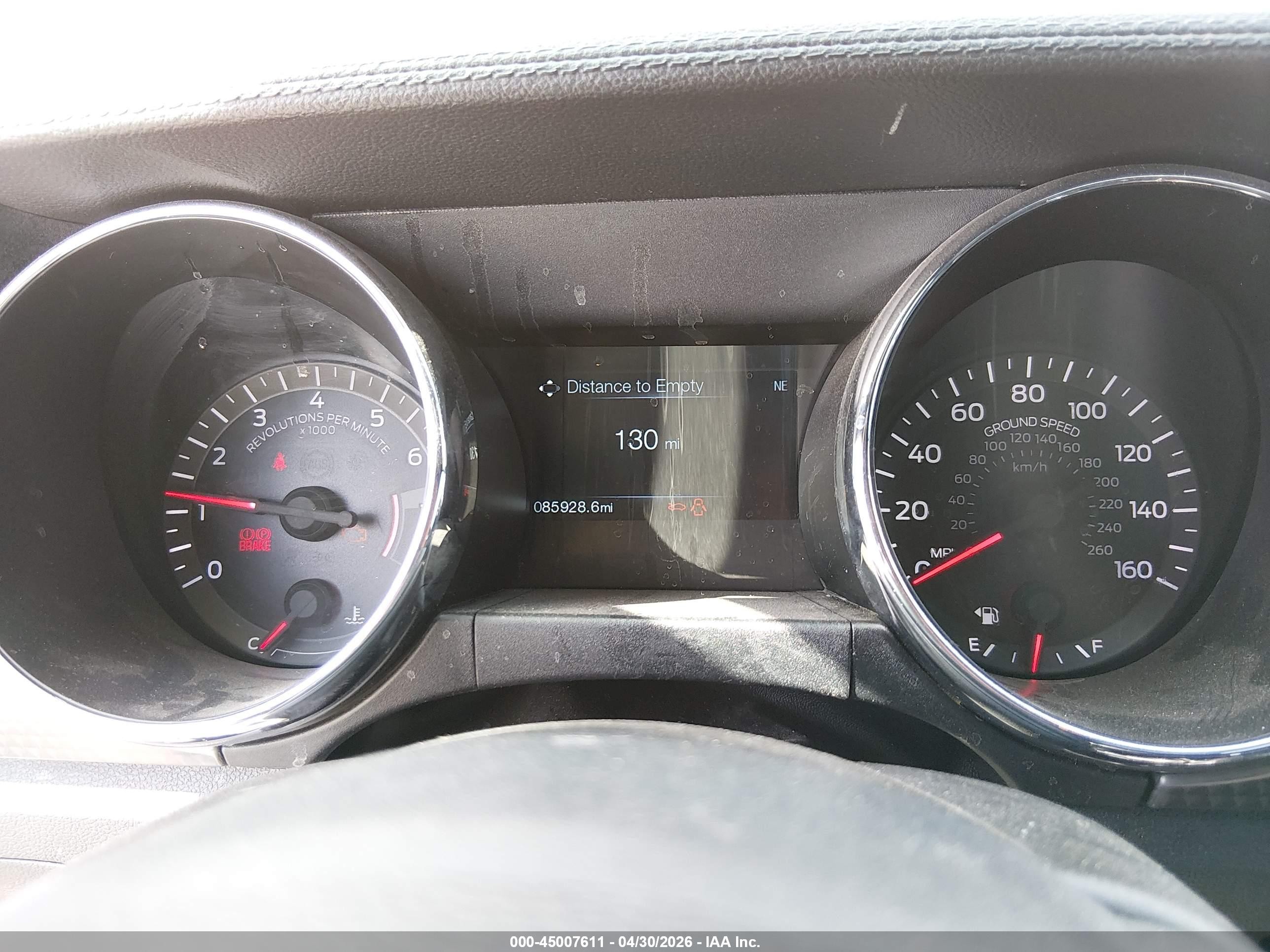 2015 Ford Mustang Ecoboost Orange vin: 1FA6P8TH2F5303336
