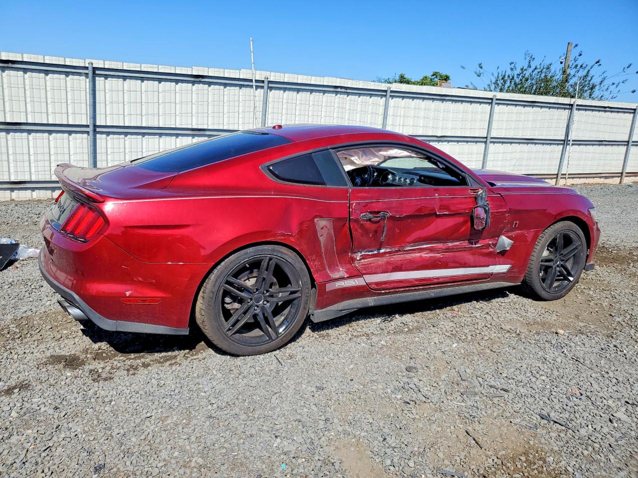 2015 Ford Mustang Maroon vin: 1FA6P8TH2F5307077