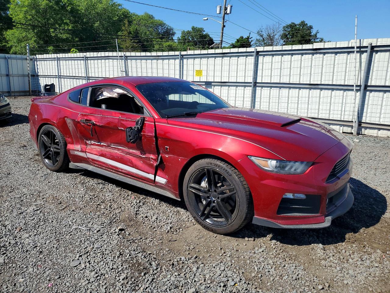 2015 Ford Mustang Maroon vin: 1FA6P8TH2F5307077