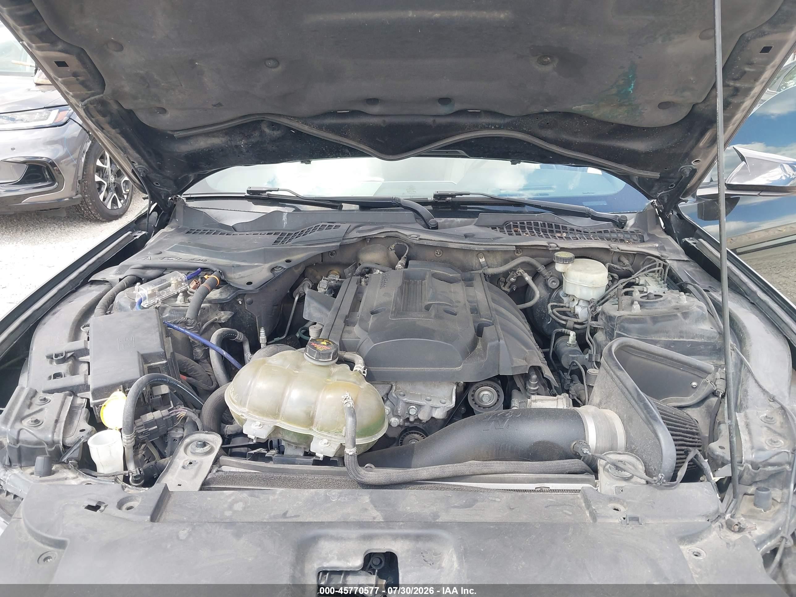 2015 Ford Mustang Ecoboost Черный vin: 1FA6P8TH2F5344095