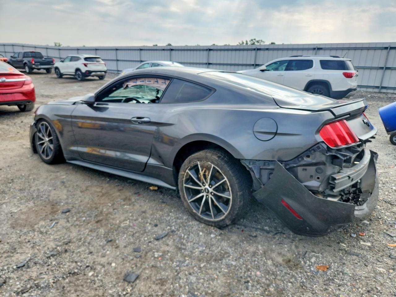 2015 Ford Mustang Серый vin: 1FA6P8TH2F5351483