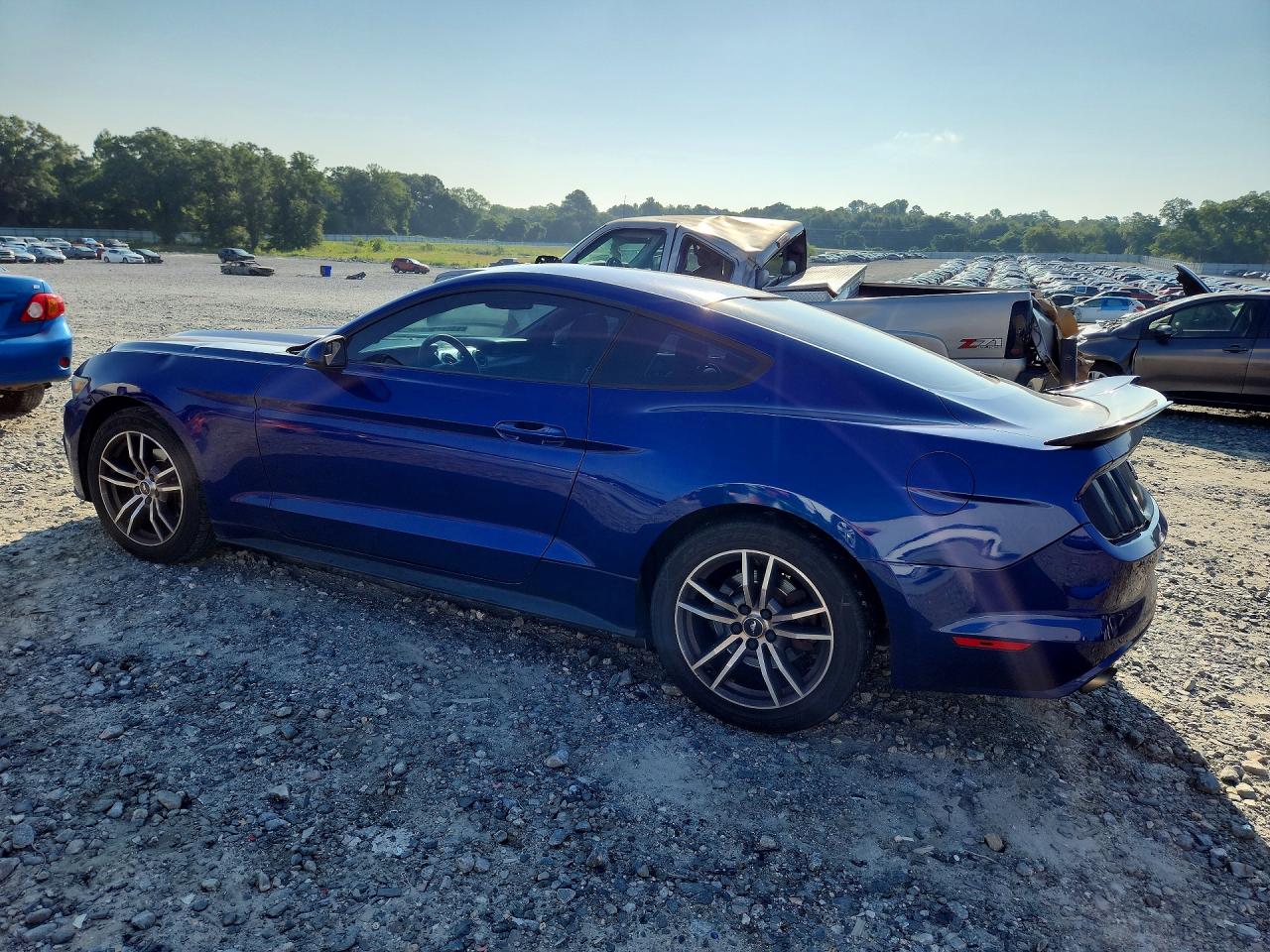2015 Ford Mustang Blue vin: 1FA6P8TH2F5373564