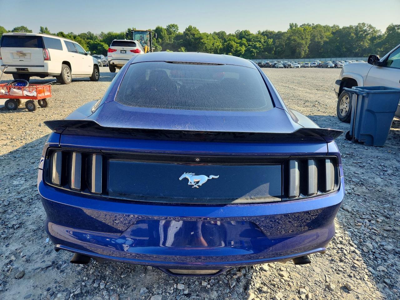 2015 Ford Mustang Blue vin: 1FA6P8TH2F5373564