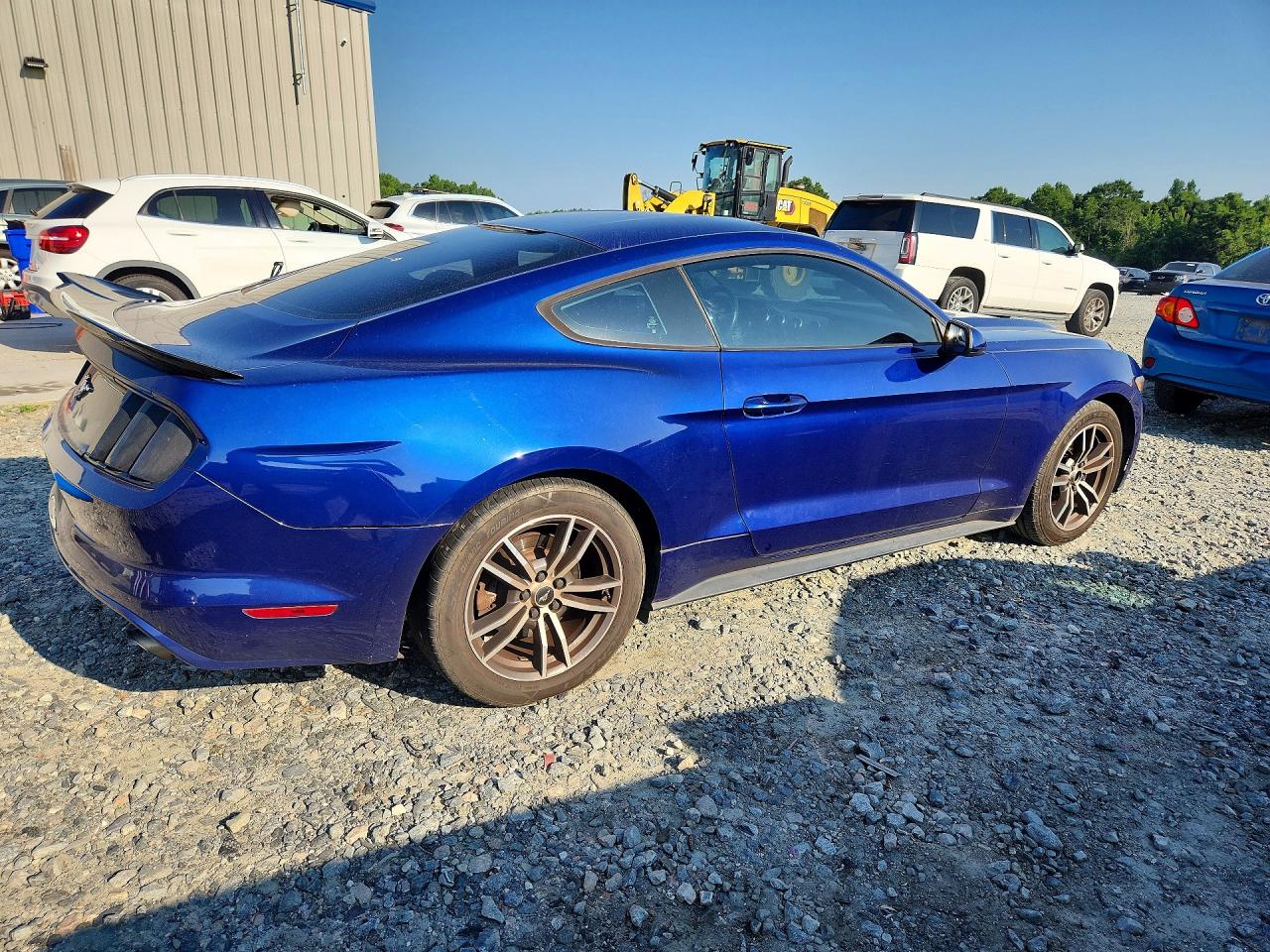 2015 Ford Mustang Blue vin: 1FA6P8TH2F5373564