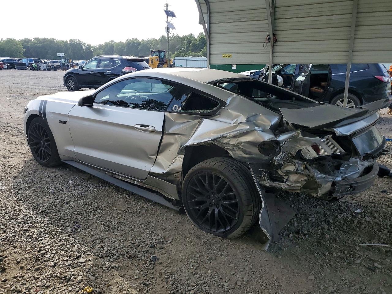 2015 Ford Mustang Silver vin: 1FA6P8TH2F5373628