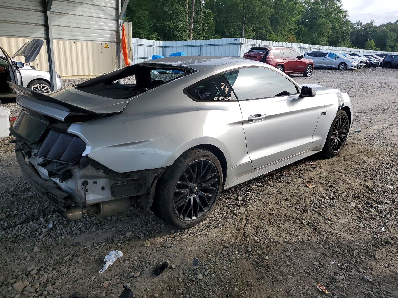 2015 Ford Mustang Silver vin: 1FA6P8TH2F5373628